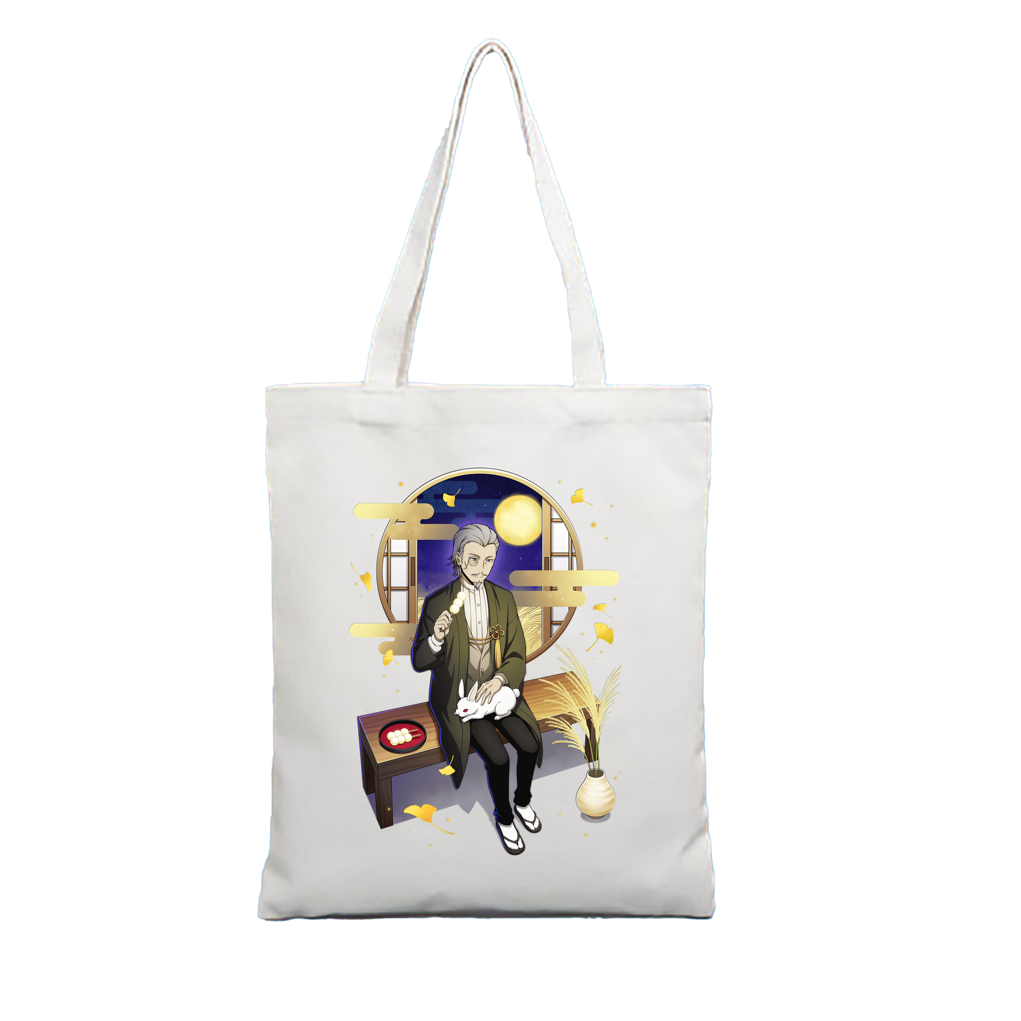 （画像用） 文豪ストレイドッグス Bungo Stray Dogs 縦型キャンバス生地手提げバッグ　トートバッグ