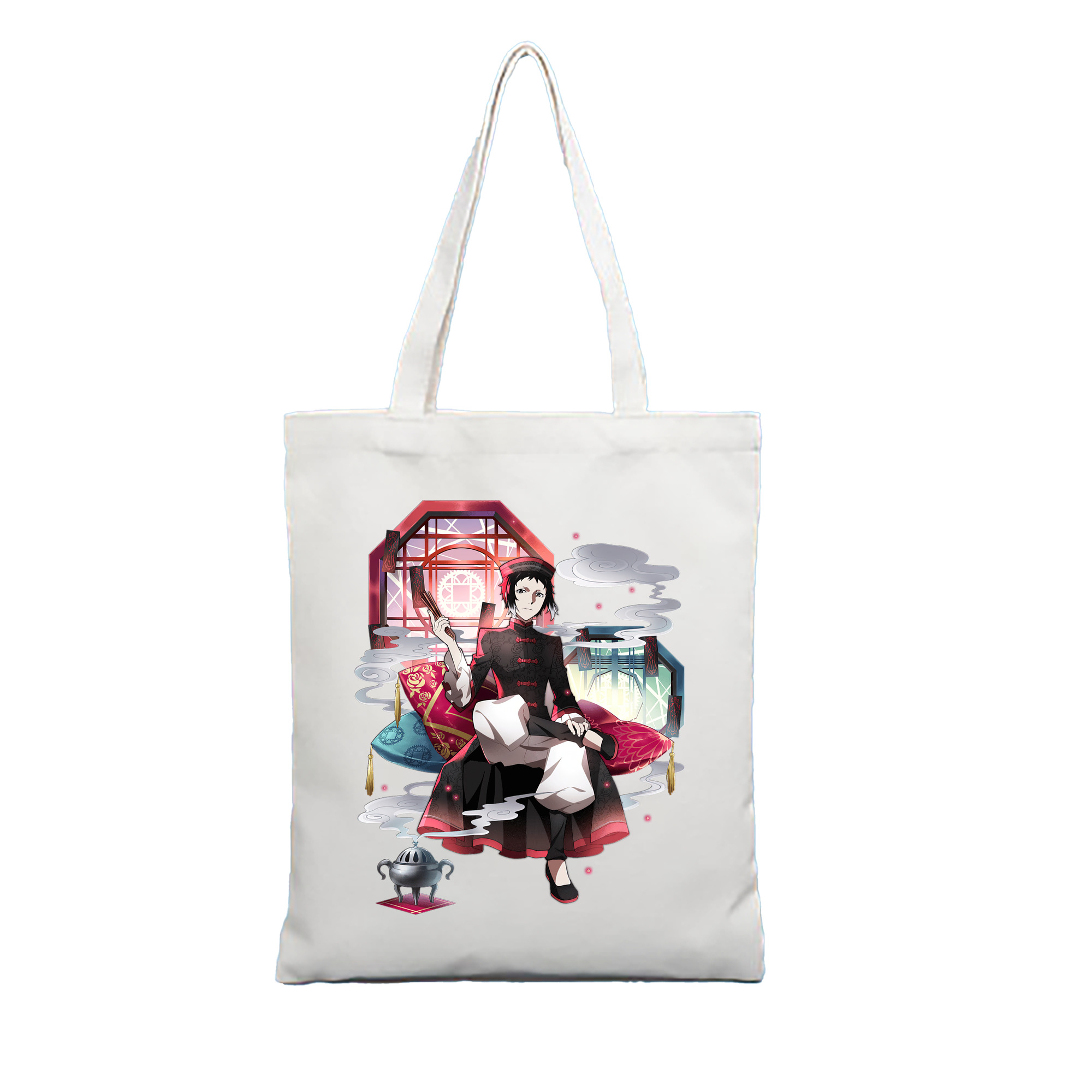 （画像用） 文豪ストレイドッグス Bungo Stray Dogs 縦型キャンバス生地手提げバッグ　トートバッグ