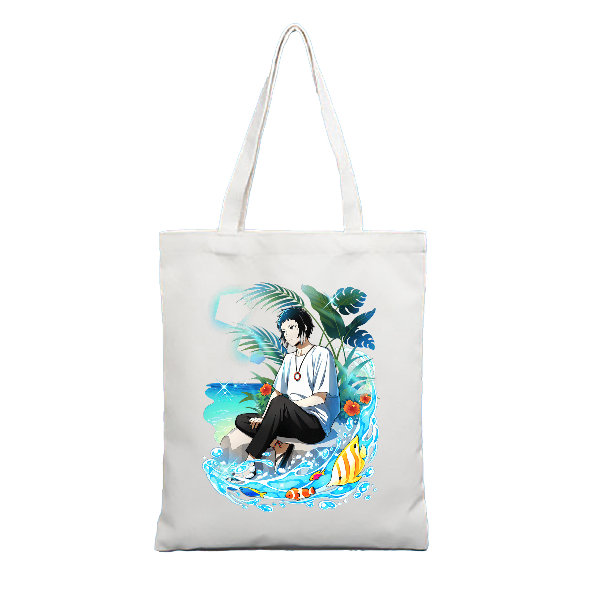 （画像用） 文豪ストレイドッグス Bungo Stray Dogs 縦型キャンバス生地手提げバッグ　トートバッグ