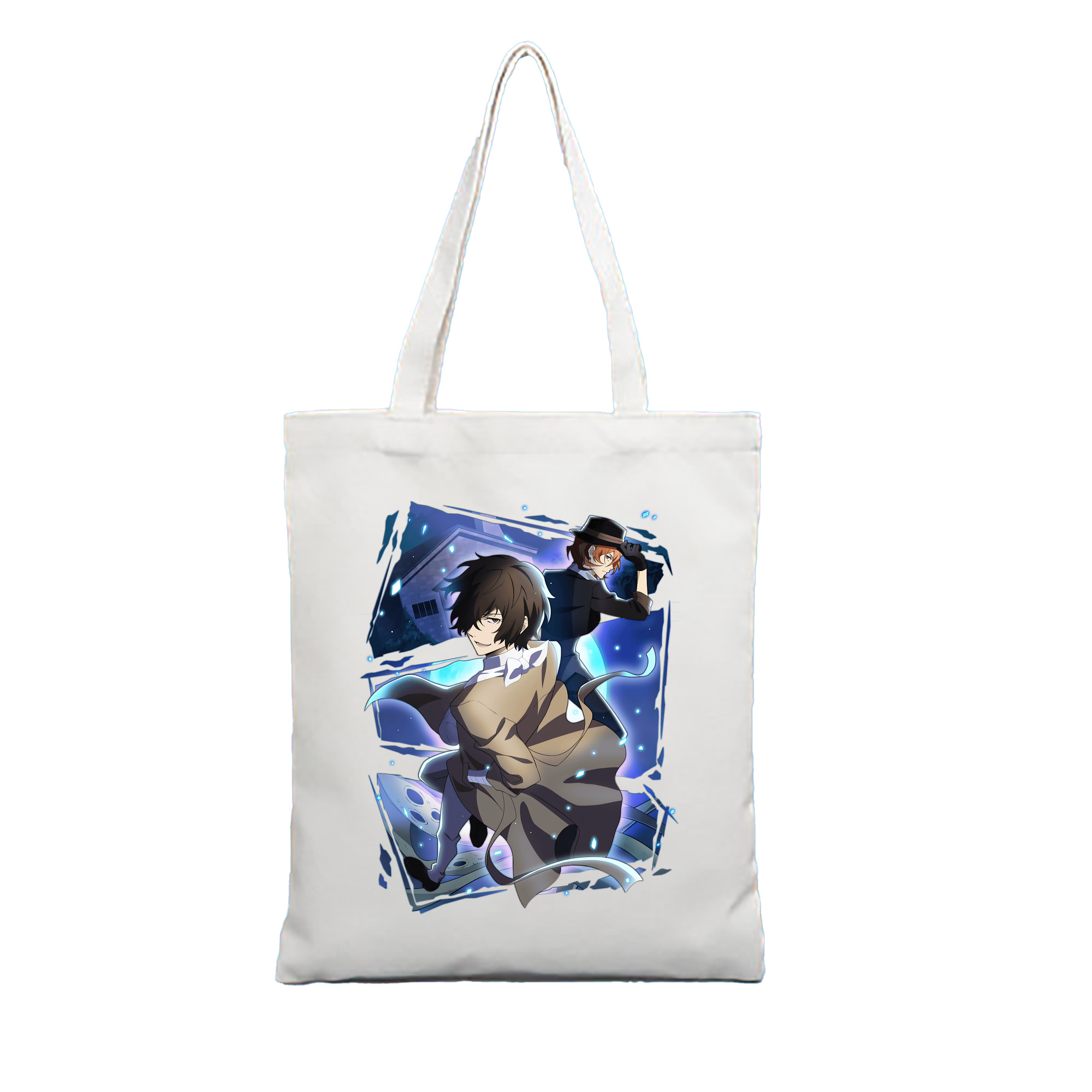（画像用） 文豪ストレイドッグス Bungo Stray Dogs 縦型キャンバス生地手提げバッグ　トートバッグ