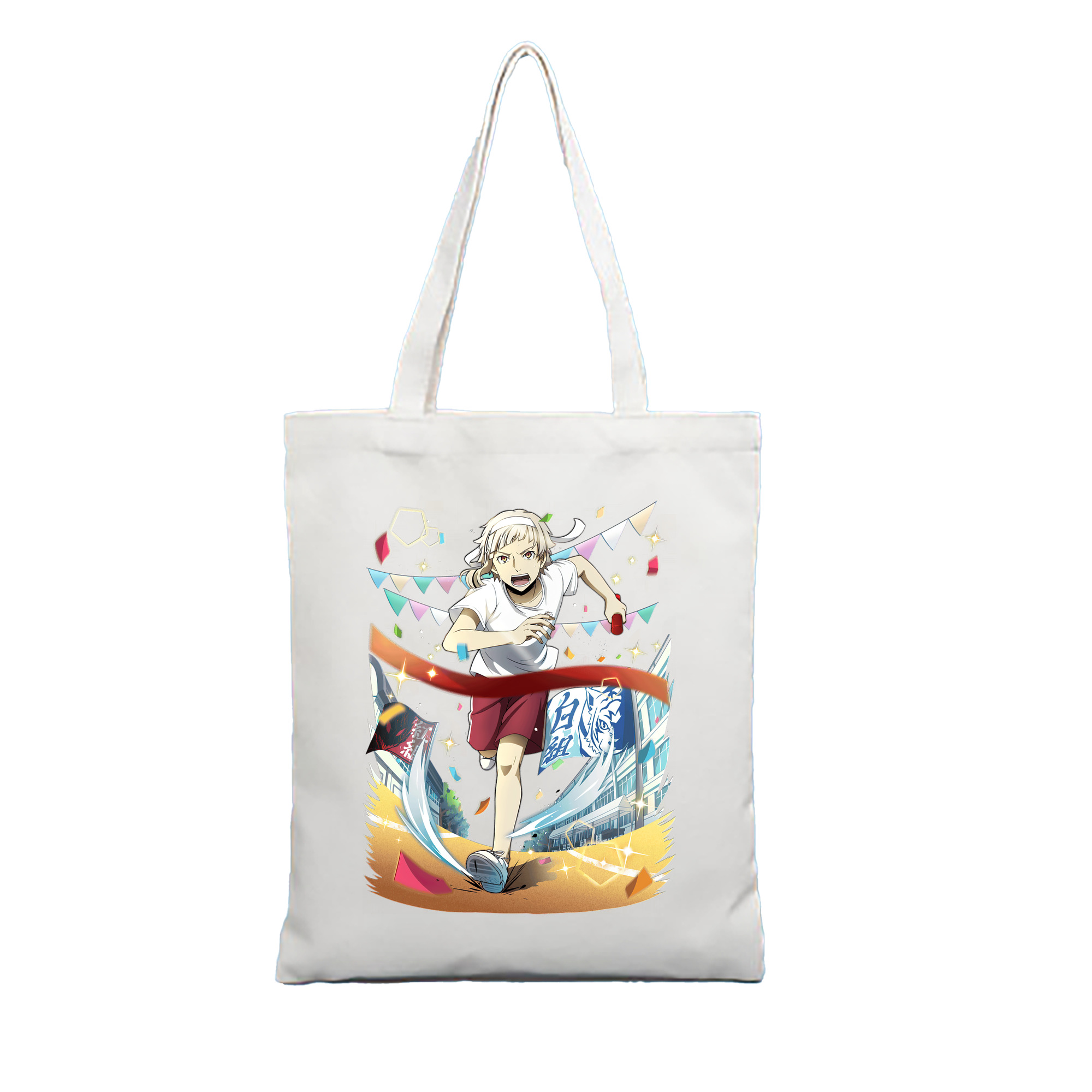 （画像用） 文豪ストレイドッグス Bungo Stray Dogs 縦型キャンバス生地手提げバッグ　トートバッグ