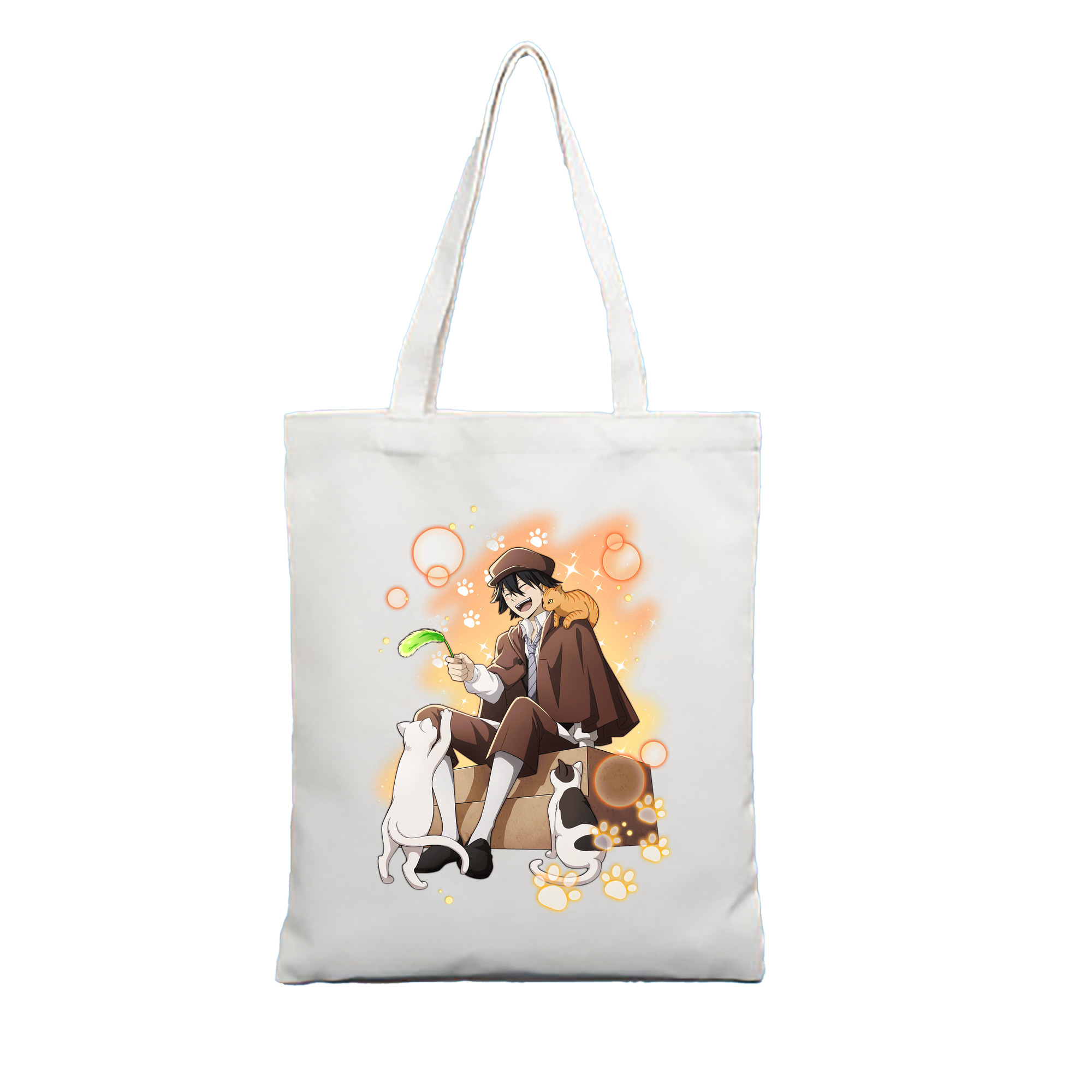 （画像用） 文豪ストレイドッグス Bungo Stray Dogs 縦型キャンバス生地手提げバッグ　トートバッグ