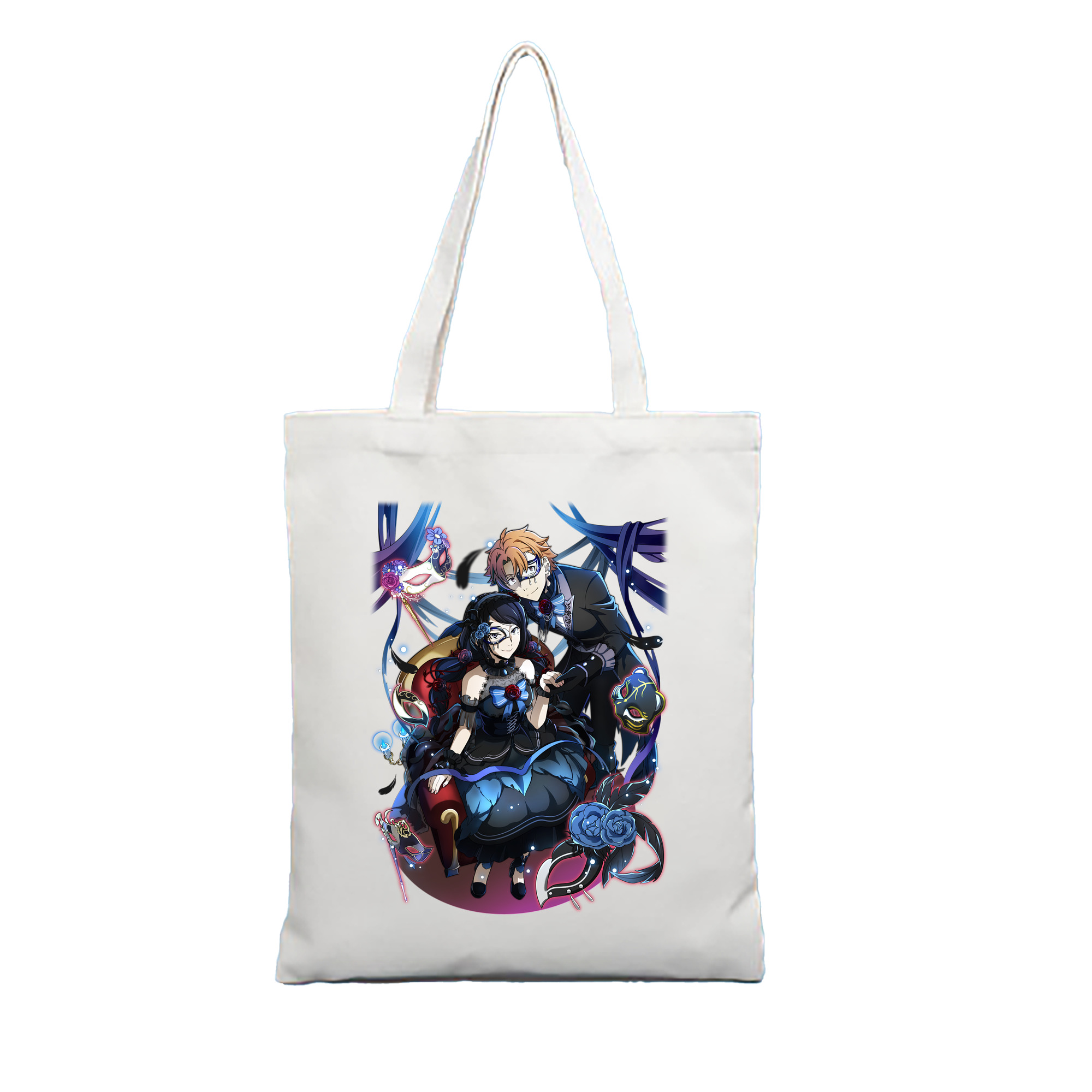 （画像用） 文豪ストレイドッグス Bungo Stray Dogs 縦型キャンバス生地手提げバッグ　トートバッグ