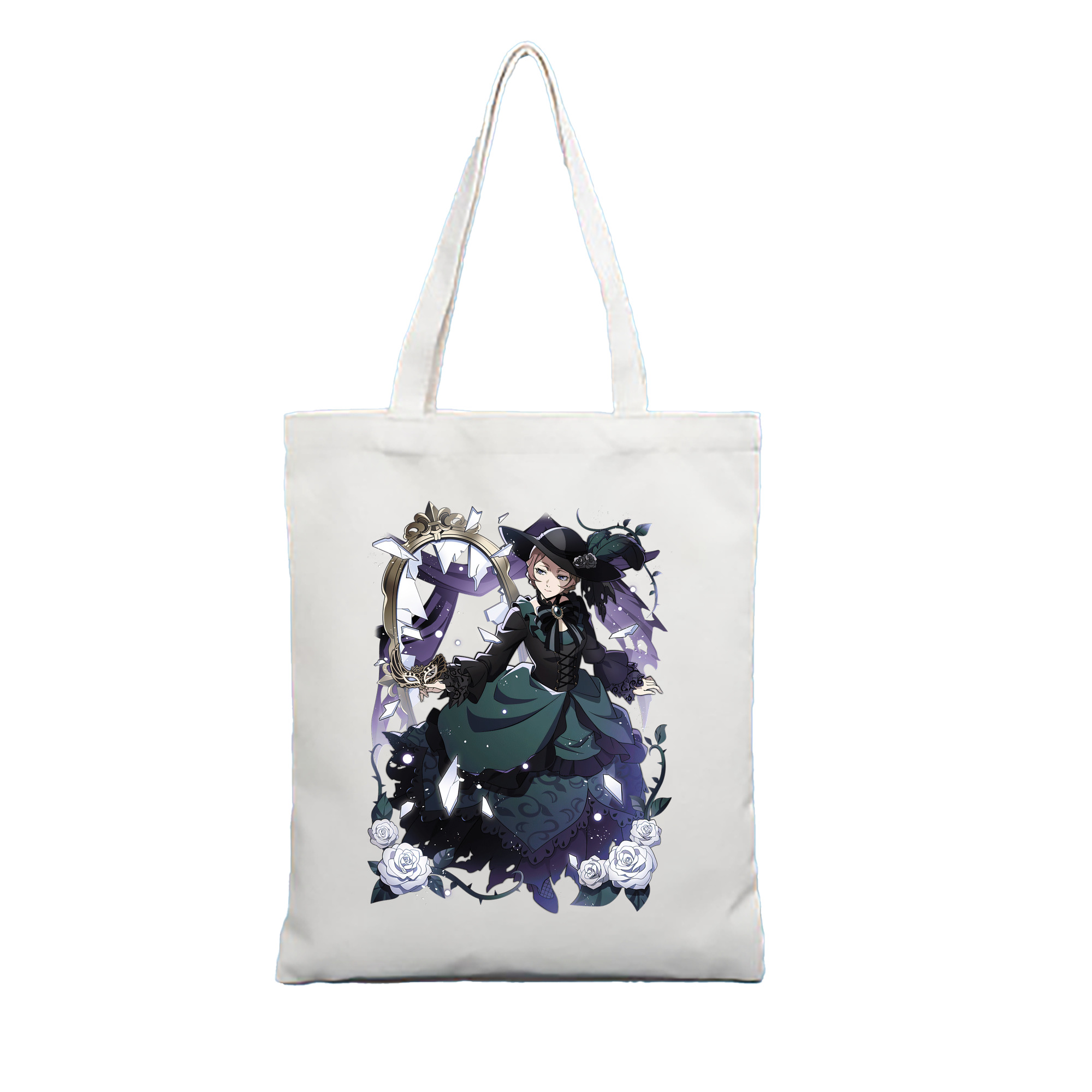 （画像用） 文豪ストレイドッグス Bungo Stray Dogs 縦型キャンバス生地手提げバッグ　トートバッグ