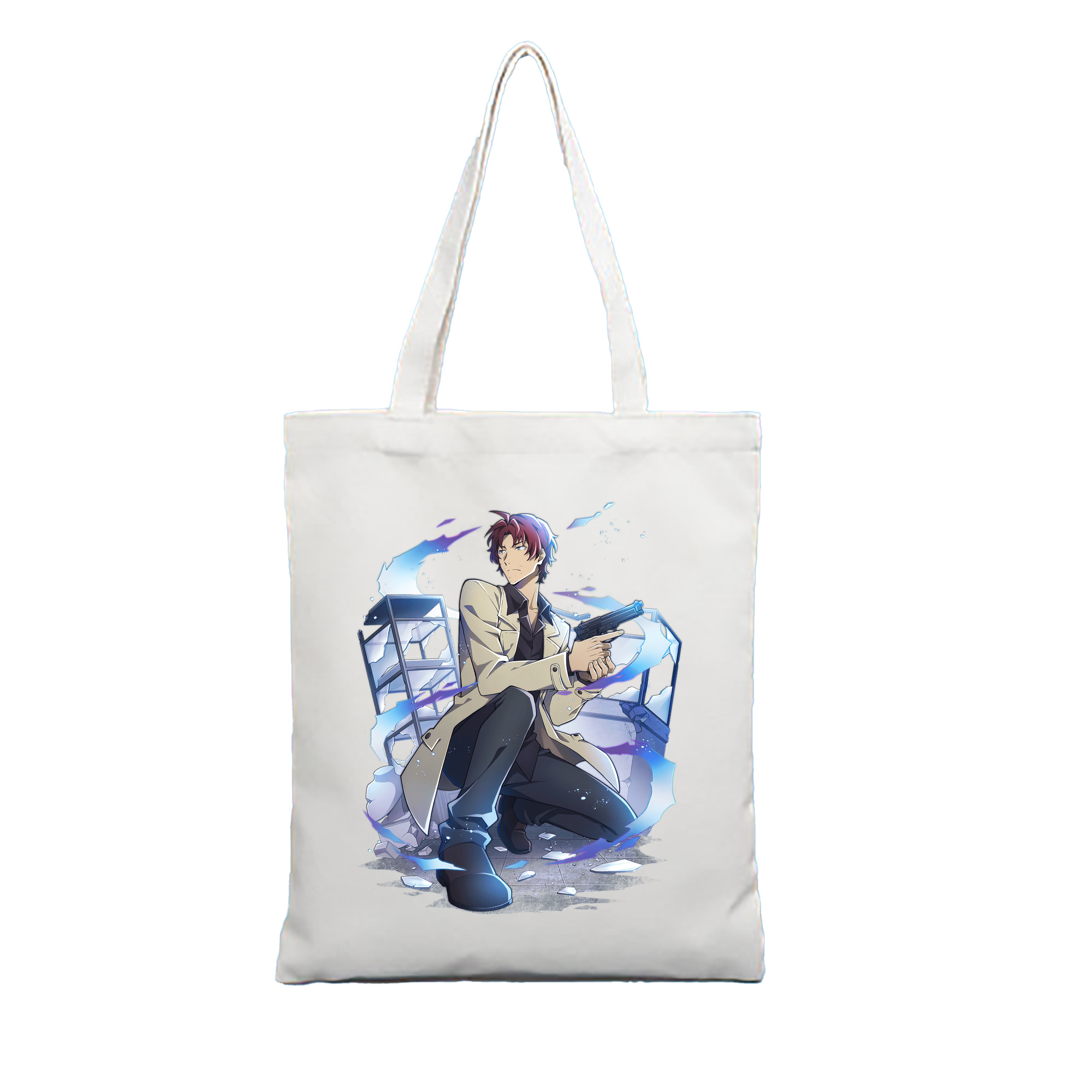 （画像用） 文豪ストレイドッグス Bungo Stray Dogs 縦型キャンバス生地手提げバッグ　トートバッグ