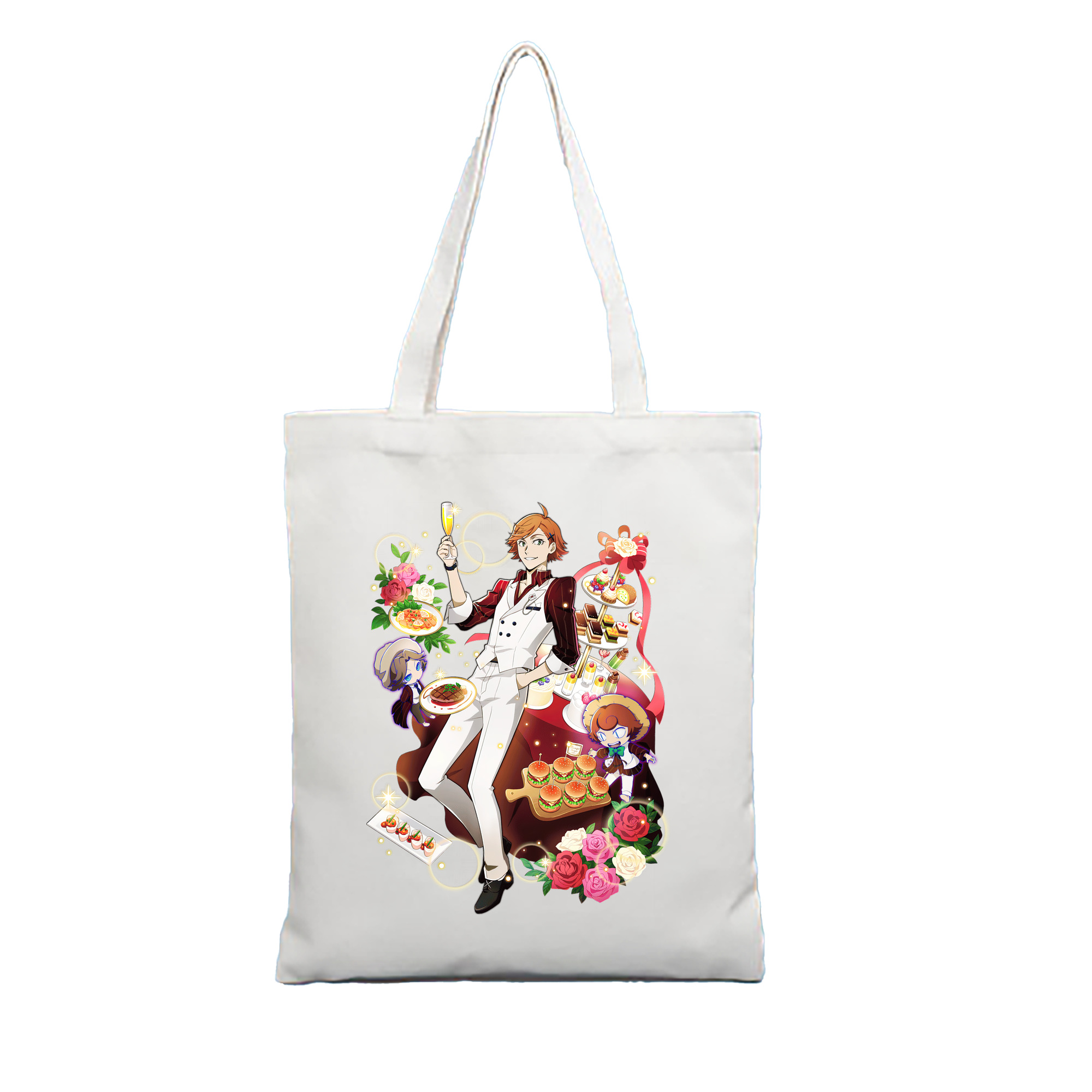 （画像用） 文豪ストレイドッグス Bungo Stray Dogs 縦型キャンバス生地手提げバッグ　トートバッグ