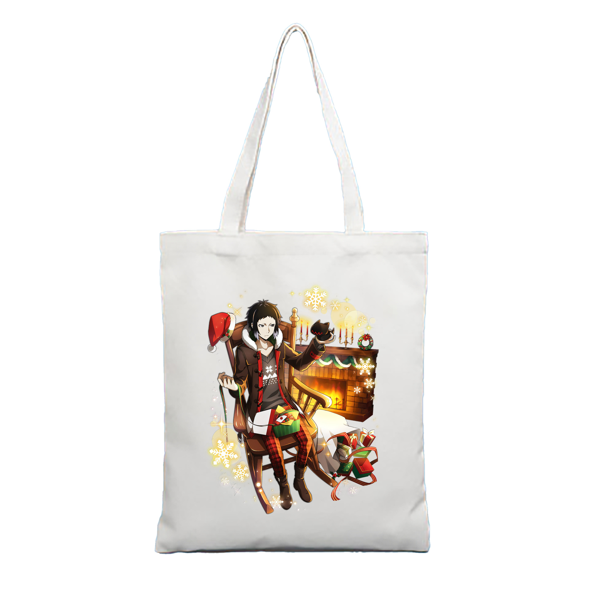 （画像用） 文豪ストレイドッグス Bungo Stray Dogs 縦型キャンバス生地手提げバッグ　トートバッグ
