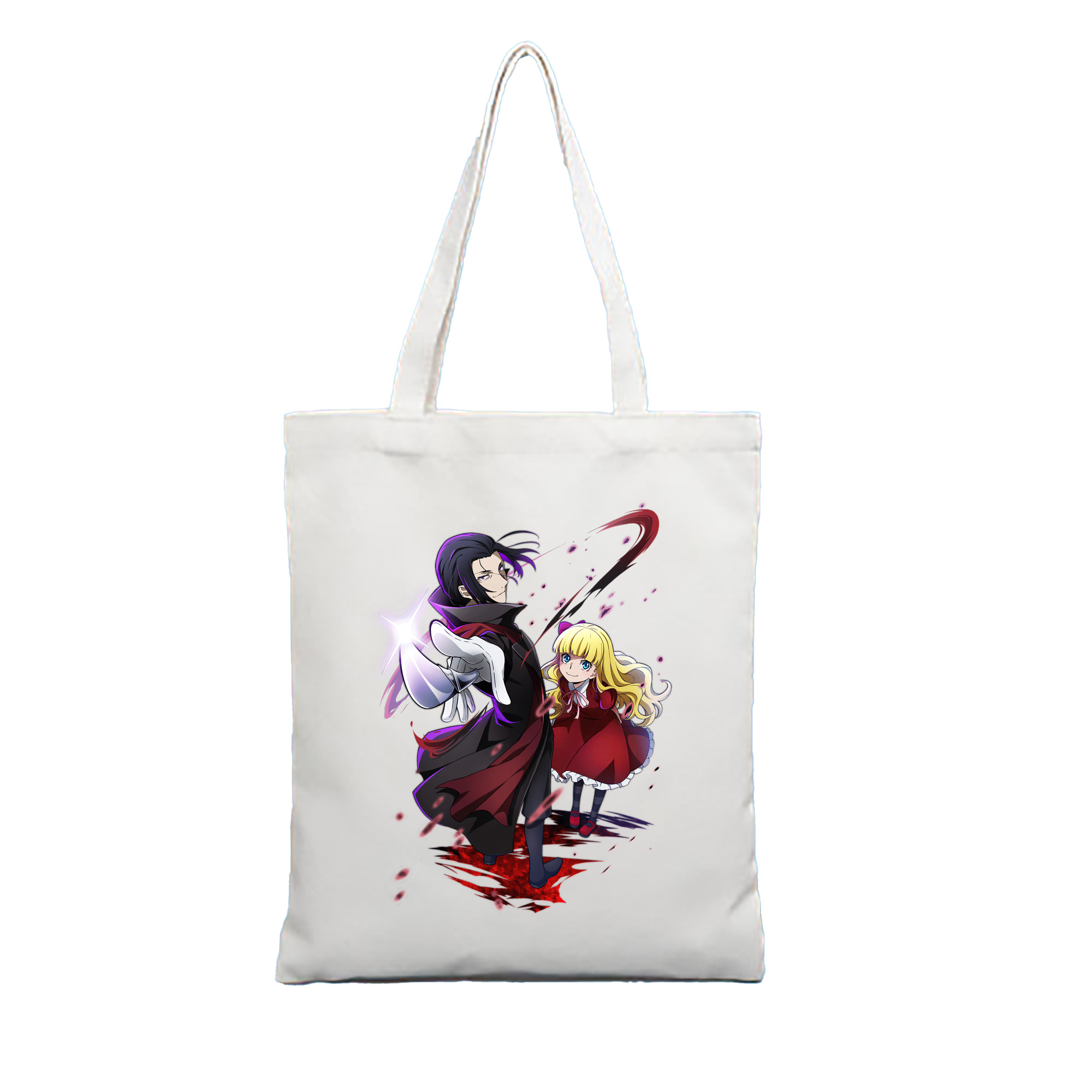 （画像用） 文豪ストレイドッグス Bungo Stray Dogs 縦型キャンバス生地手提げバッグ　トートバッグ