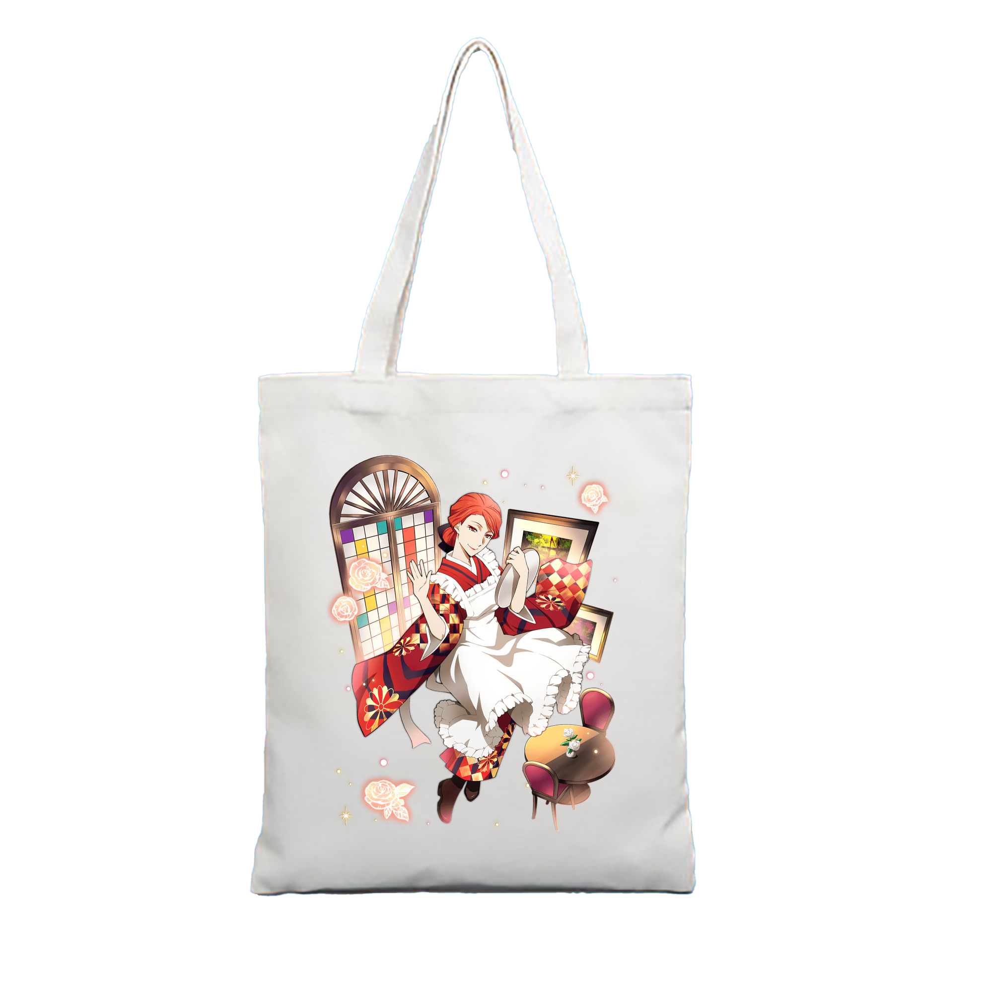 （画像用） 文豪ストレイドッグス Bungo Stray Dogs 縦型キャンバス生地手提げバッグ　トートバッグ