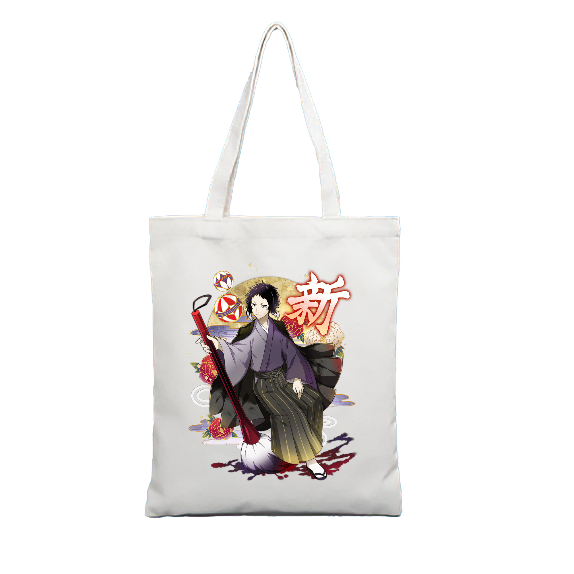 （画像用） 文豪ストレイドッグス Bungo Stray Dogs 縦型キャンバス生地手提げバッグ　トートバッグ