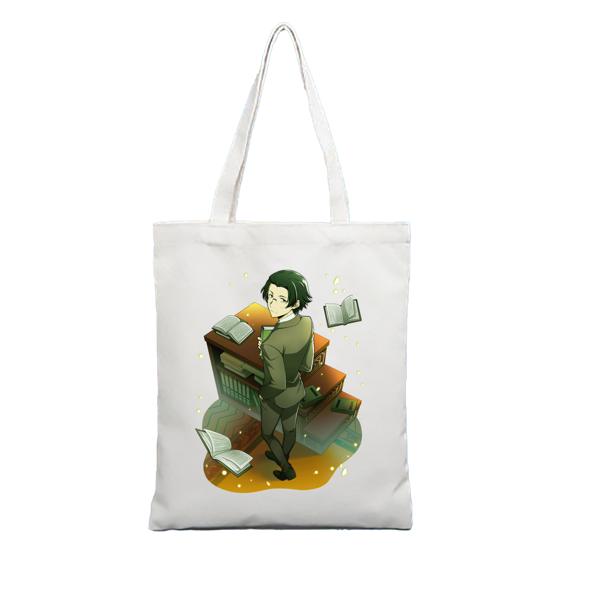 （画像用） 文豪ストレイドッグス Bungo Stray Dogs 縦型キャンバス生地手提げバッグ　トートバッグ