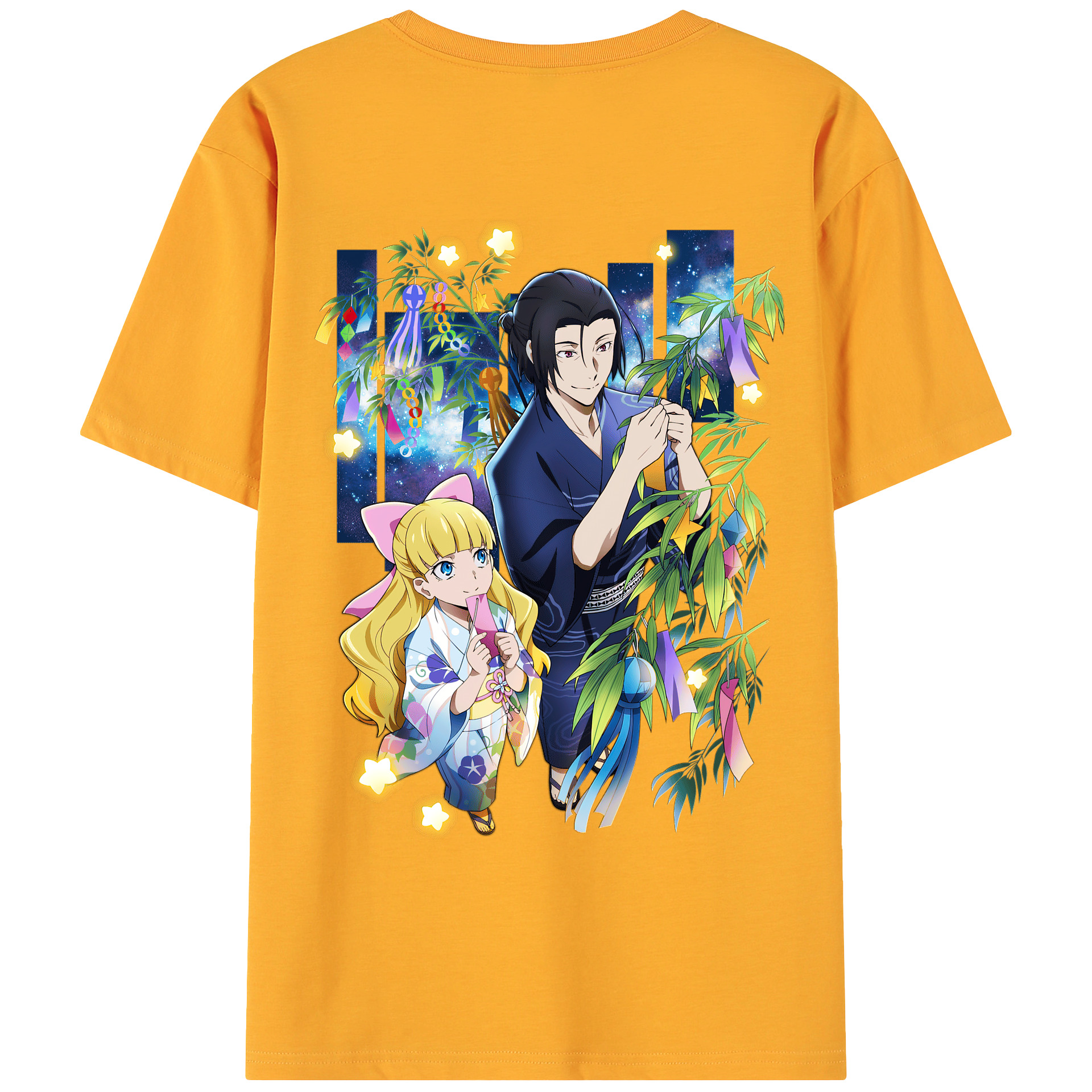 （画像用） 文豪ストレイドッグス Bungo Stray Dogs 綿100％ メンズ半袖Tシャツ（バックプリント） 通気性