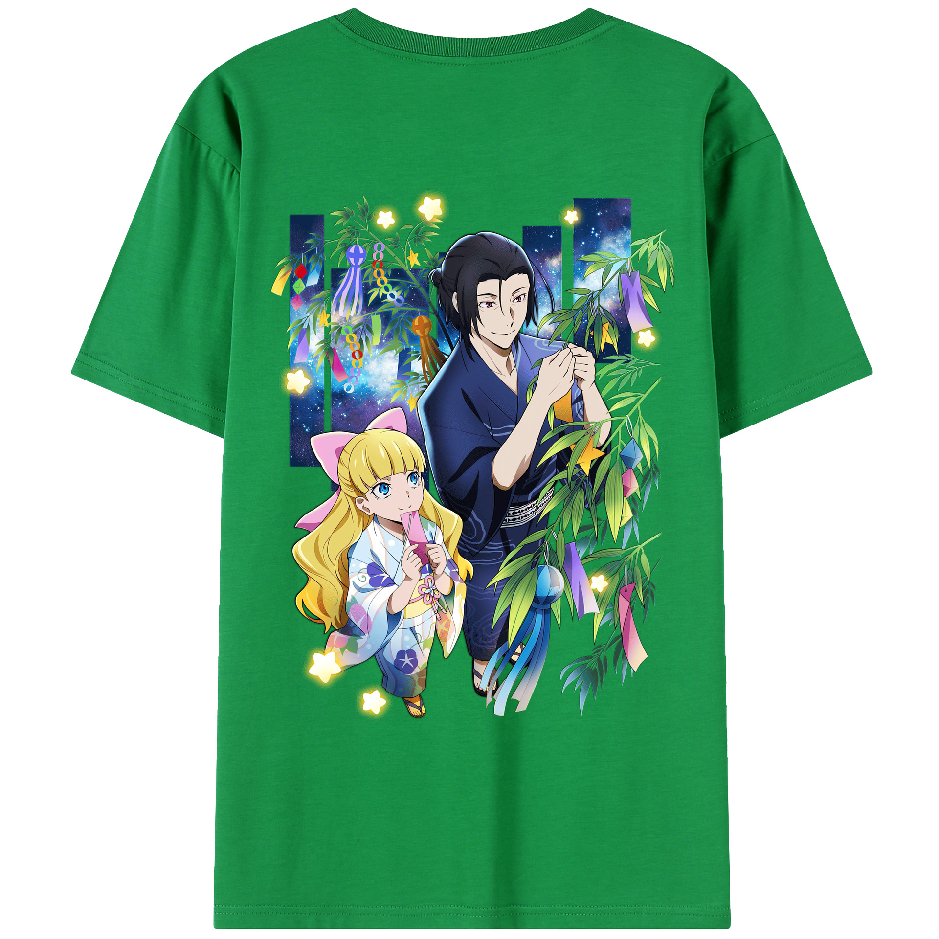 （画像用） 文豪ストレイドッグス Bungo Stray Dogs 綿100％ メンズ半袖Tシャツ（バックプリント） 通気性