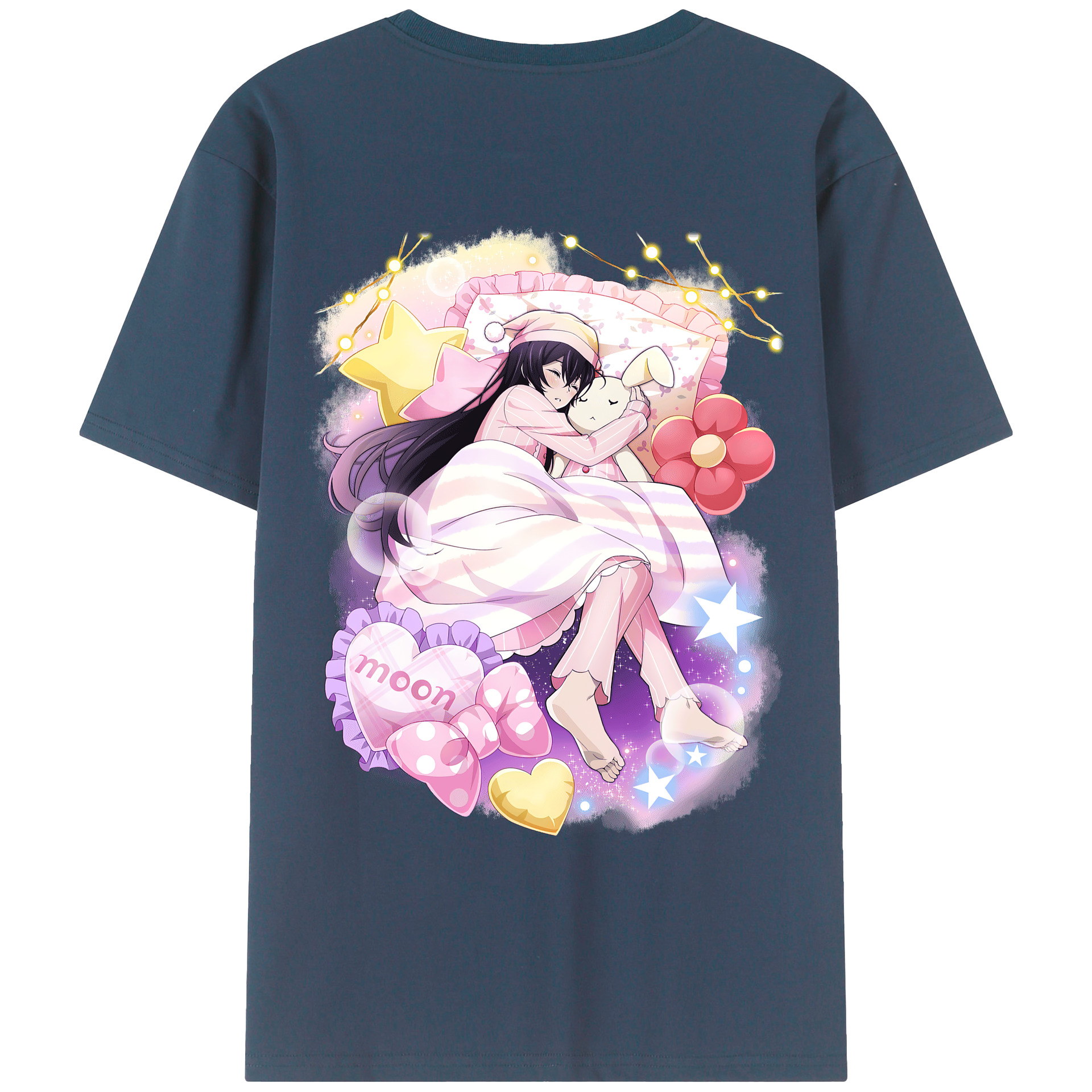 （画像用） 文豪ストレイドッグス Bungo Stray Dogs 綿100％ メンズ半袖Tシャツ（バックプリント） 通気性