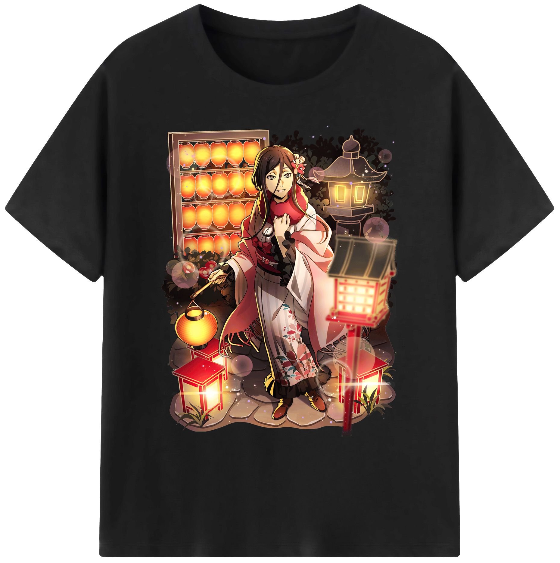 （画像用） 文豪ストレイドッグス Bungo Stray Dogs 綿100％ メンズ半袖Tシャツ｜肌触りやわらか＆通気性