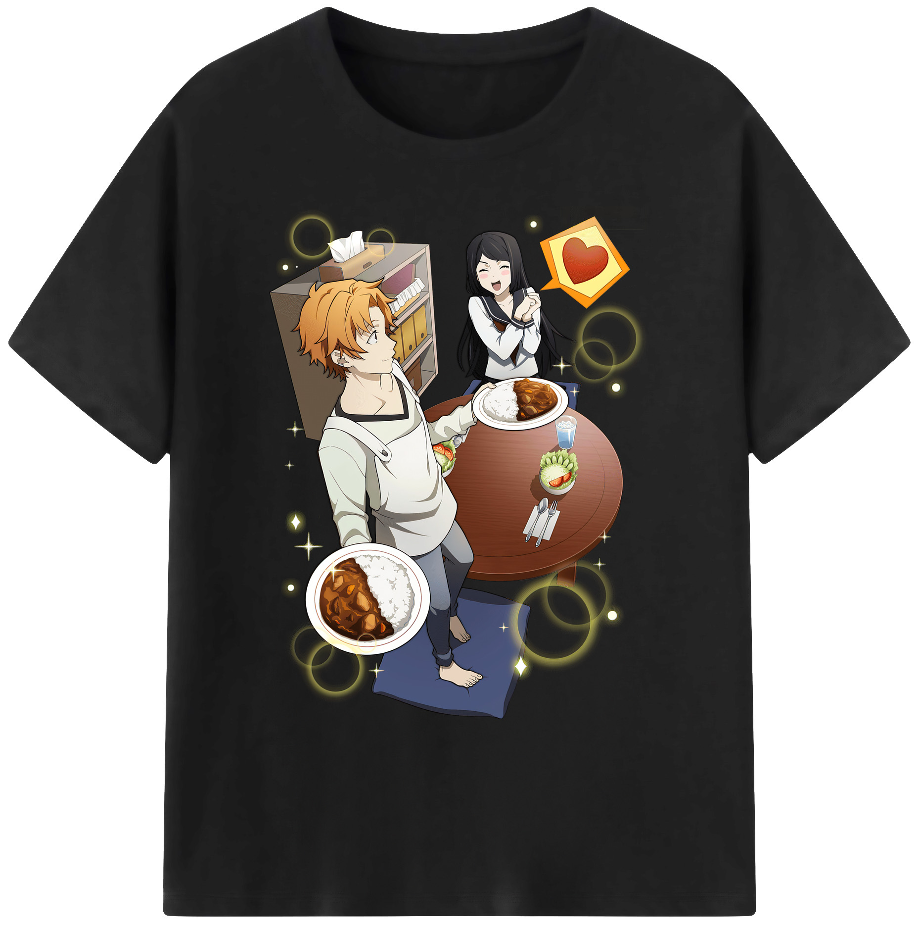 （画像用） 文豪ストレイドッグス Bungo Stray Dogs 綿100％ メンズ半袖Tシャツ｜肌触りやわらか＆通気性