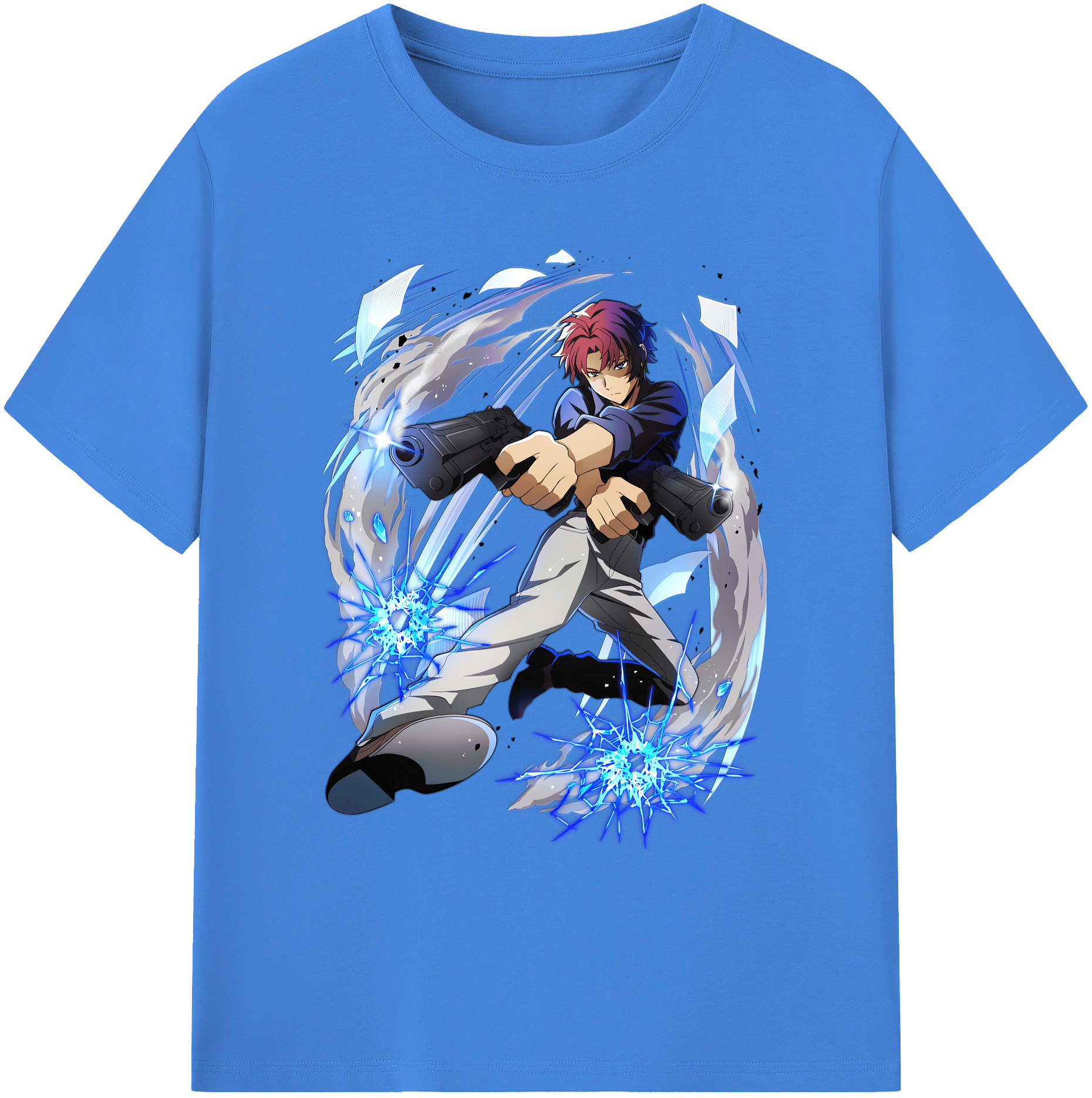 （画像用） 文豪ストレイドッグス Bungo Stray Dogs 綿100％ メンズ半袖Tシャツ｜肌触りやわらか＆通気性