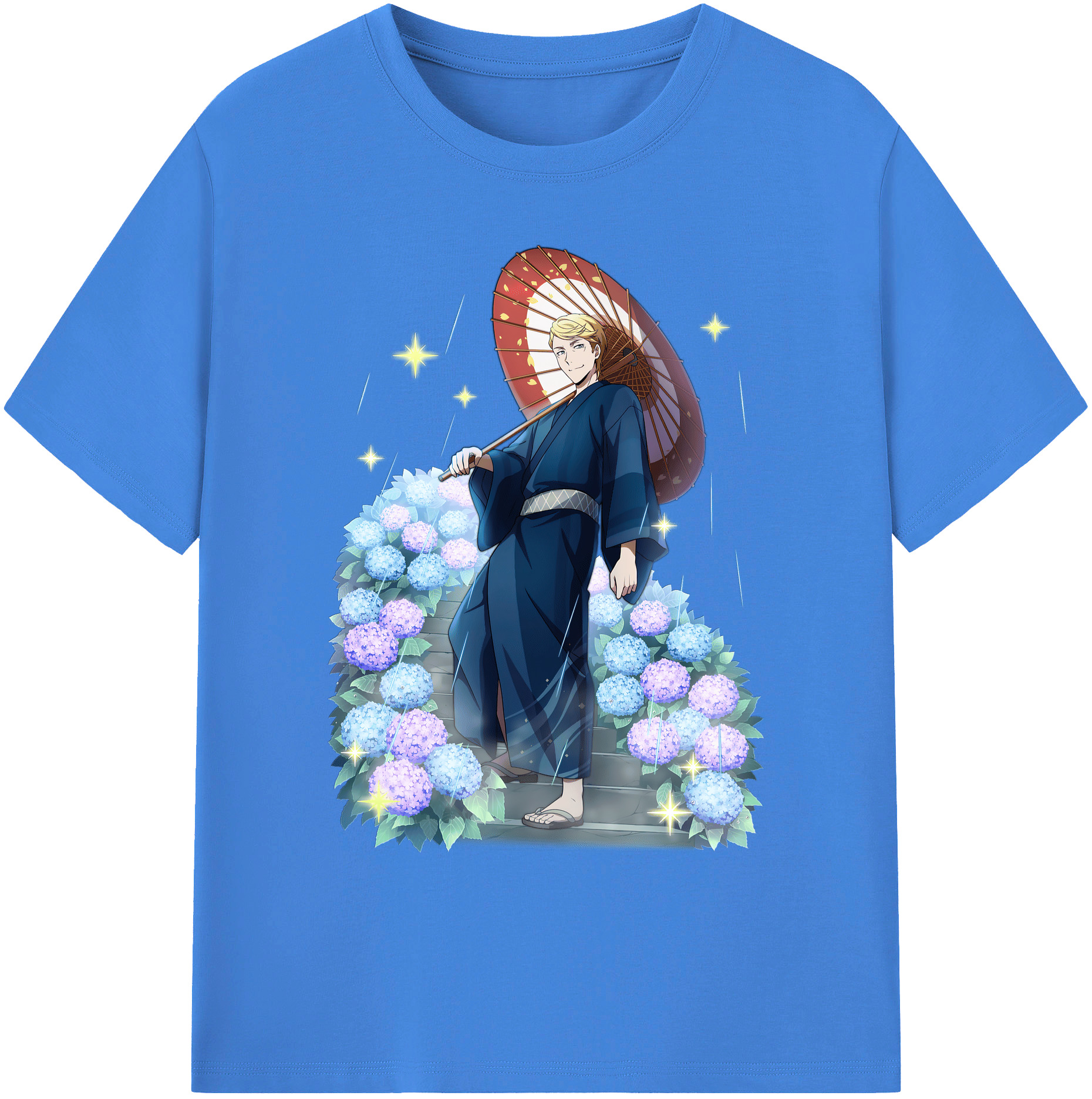 （画像用） 文豪ストレイドッグス Bungo Stray Dogs 綿100％ メンズ半袖Tシャツ｜肌触りやわらか＆通気性
