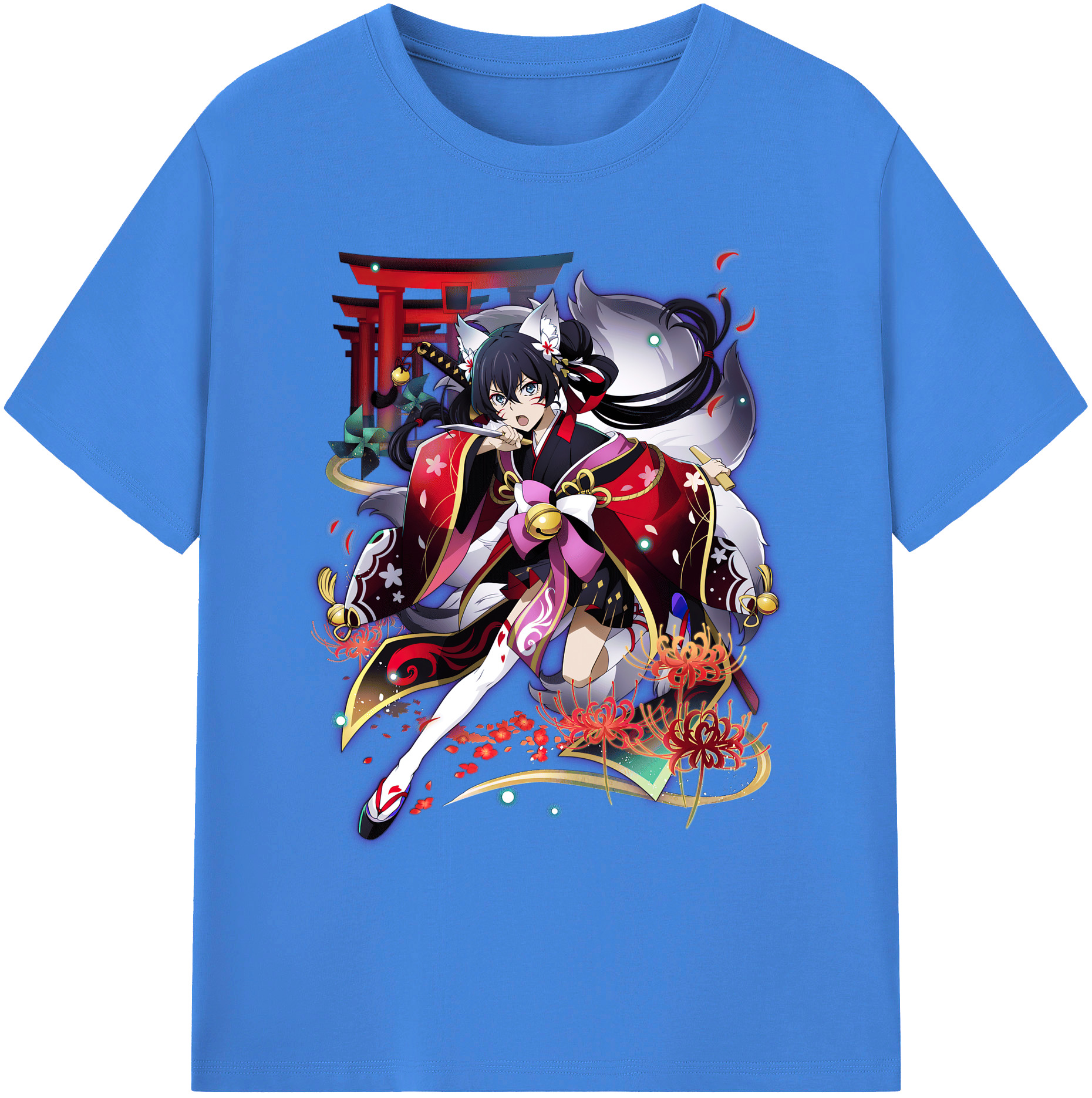 （画像用） 文豪ストレイドッグス Bungo Stray Dogs 綿100％ メンズ半袖Tシャツ｜肌触りやわらか＆通気性