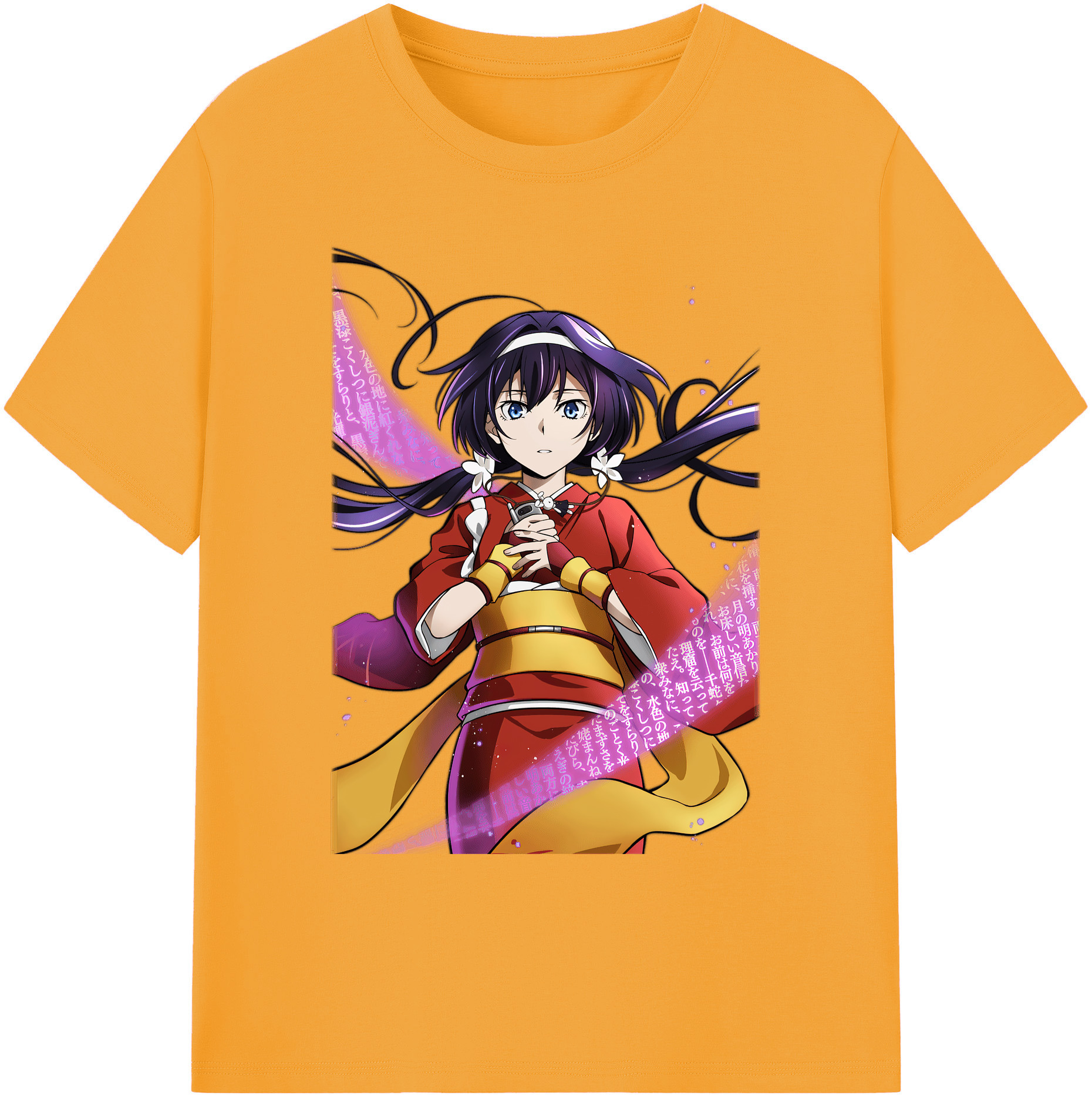 （画像用） 文豪ストレイドッグス Bungo Stray Dogs 綿100％ メンズ半袖Tシャツ｜肌触りやわらか＆通気性