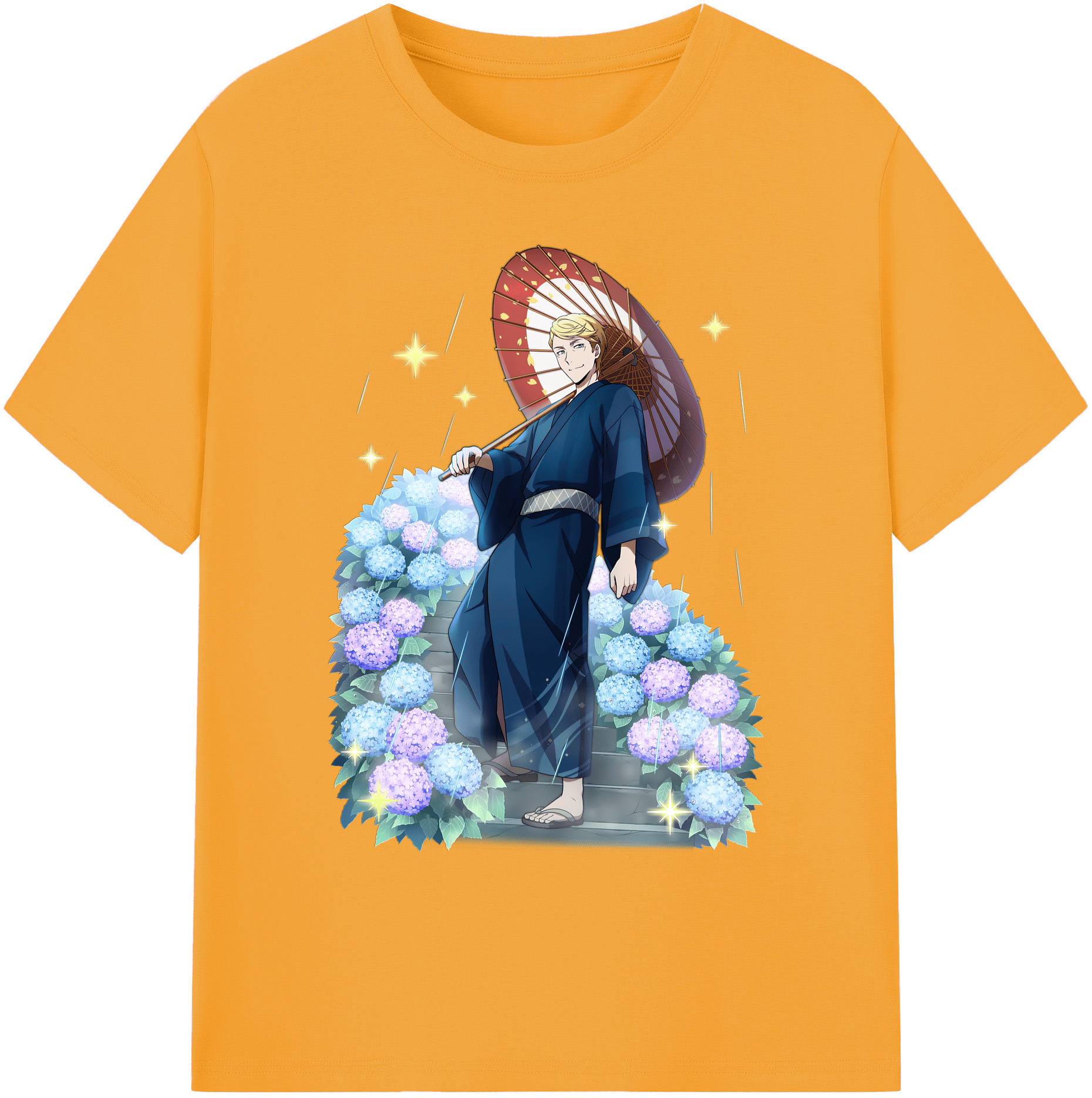 （画像用） 文豪ストレイドッグス Bungo Stray Dogs 綿100％ メンズ半袖Tシャツ｜肌触りやわらか＆通気性