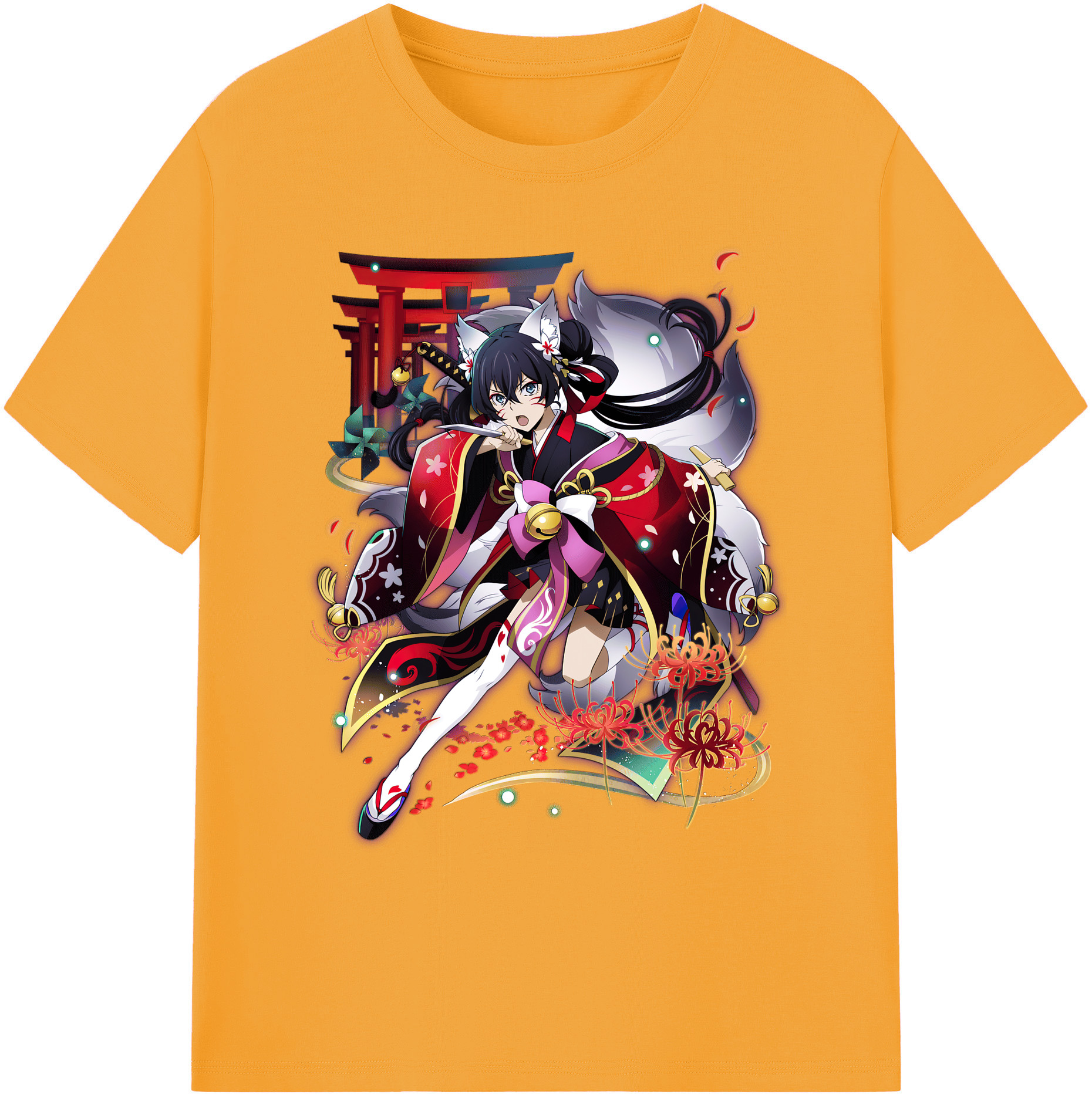 （画像用） 文豪ストレイドッグス Bungo Stray Dogs 綿100％ メンズ半袖Tシャツ｜肌触りやわらか＆通気性