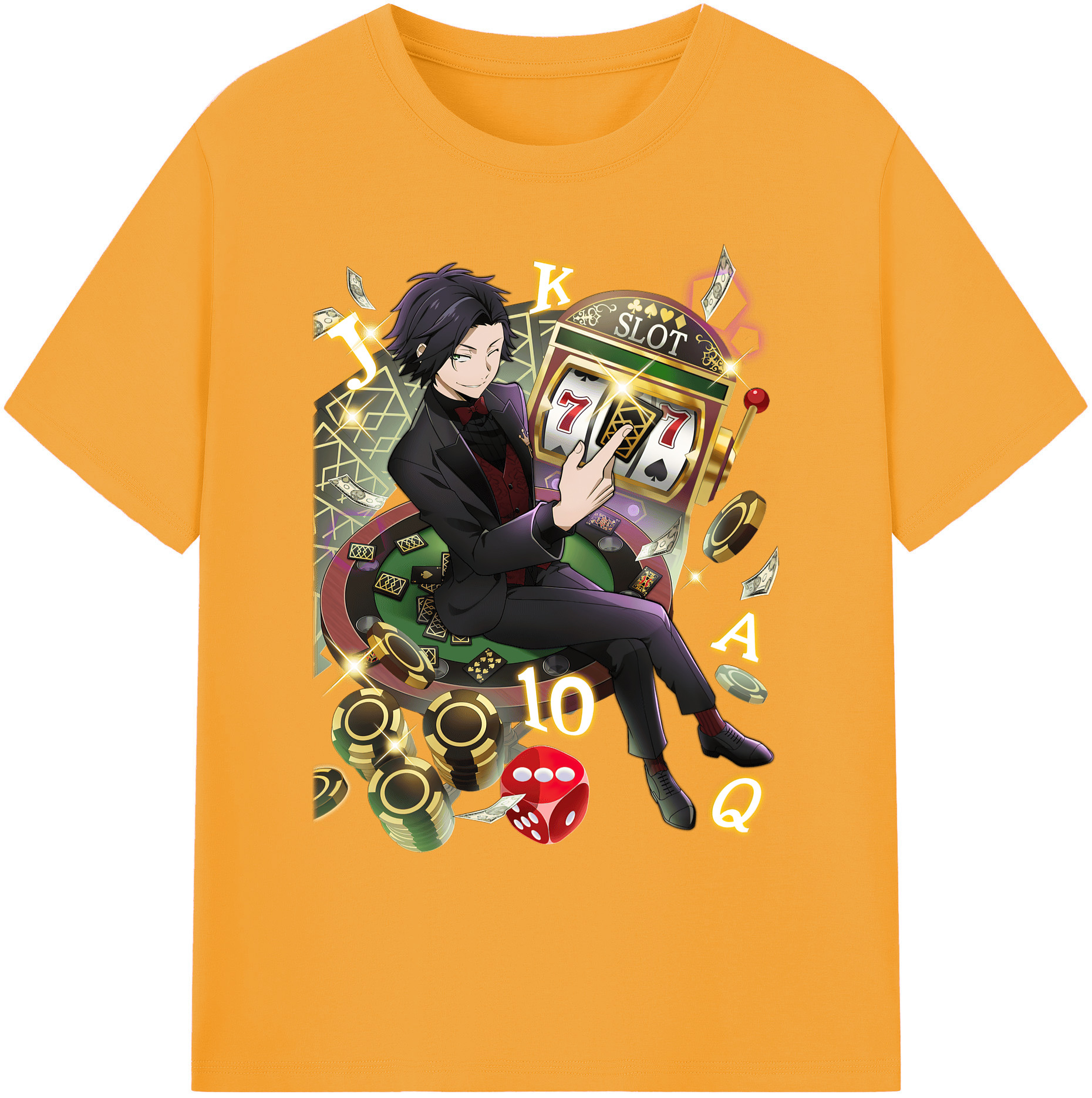 （画像用） 文豪ストレイドッグス Bungo Stray Dogs 綿100％ メンズ半袖Tシャツ｜肌触りやわらか＆通気性