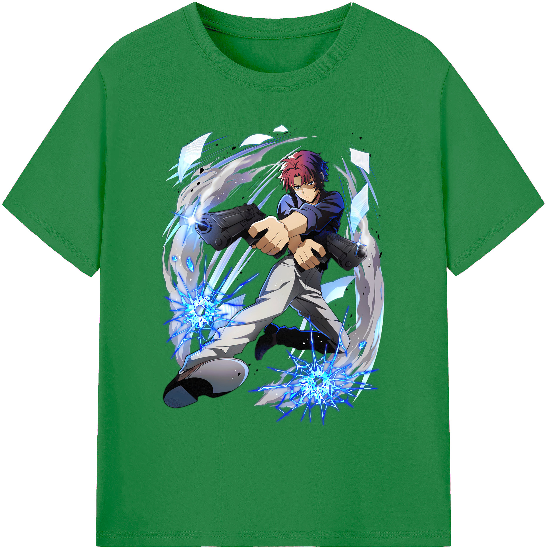 （画像用） 文豪ストレイドッグス Bungo Stray Dogs 綿100％ メンズ半袖Tシャツ｜肌触りやわらか＆通気性