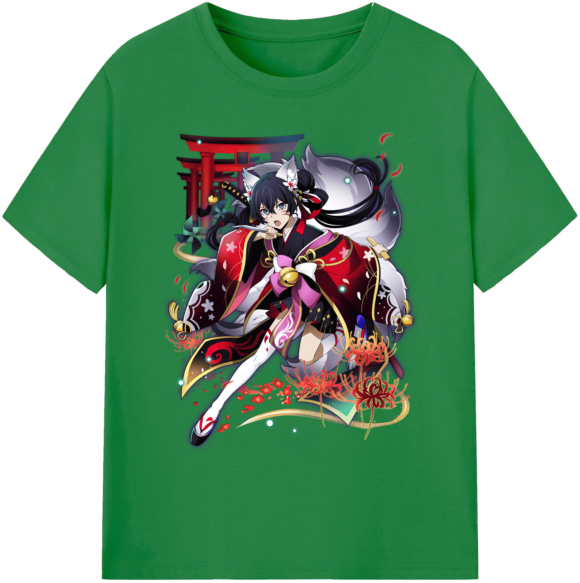 （画像用） 文豪ストレイドッグス Bungo Stray Dogs 綿100％ メンズ半袖Tシャツ｜肌触りやわらか＆通気性