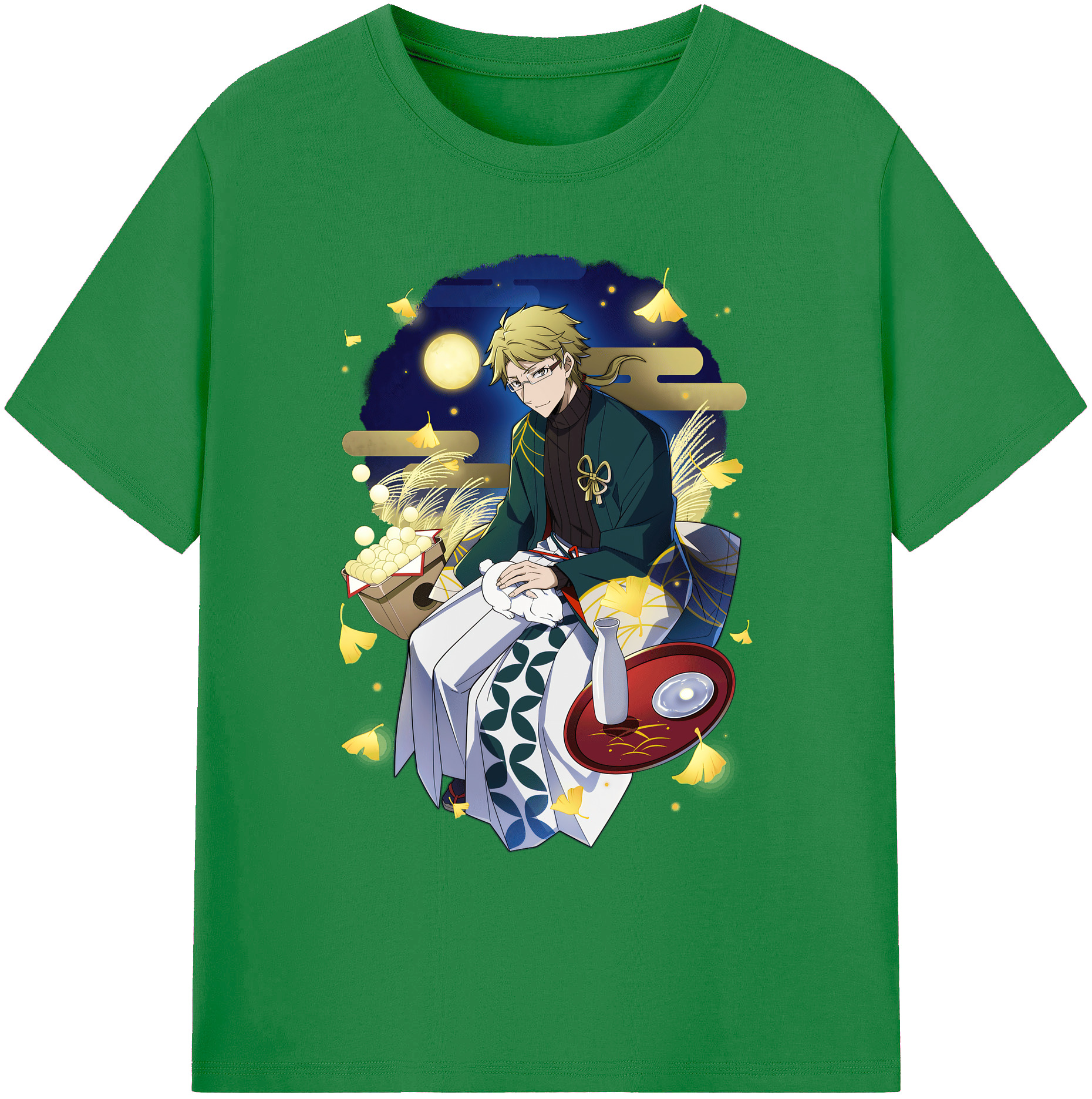 （画像用） 文豪ストレイドッグス Bungo Stray Dogs 綿100％ メンズ半袖Tシャツ｜肌触りやわらか＆通気性