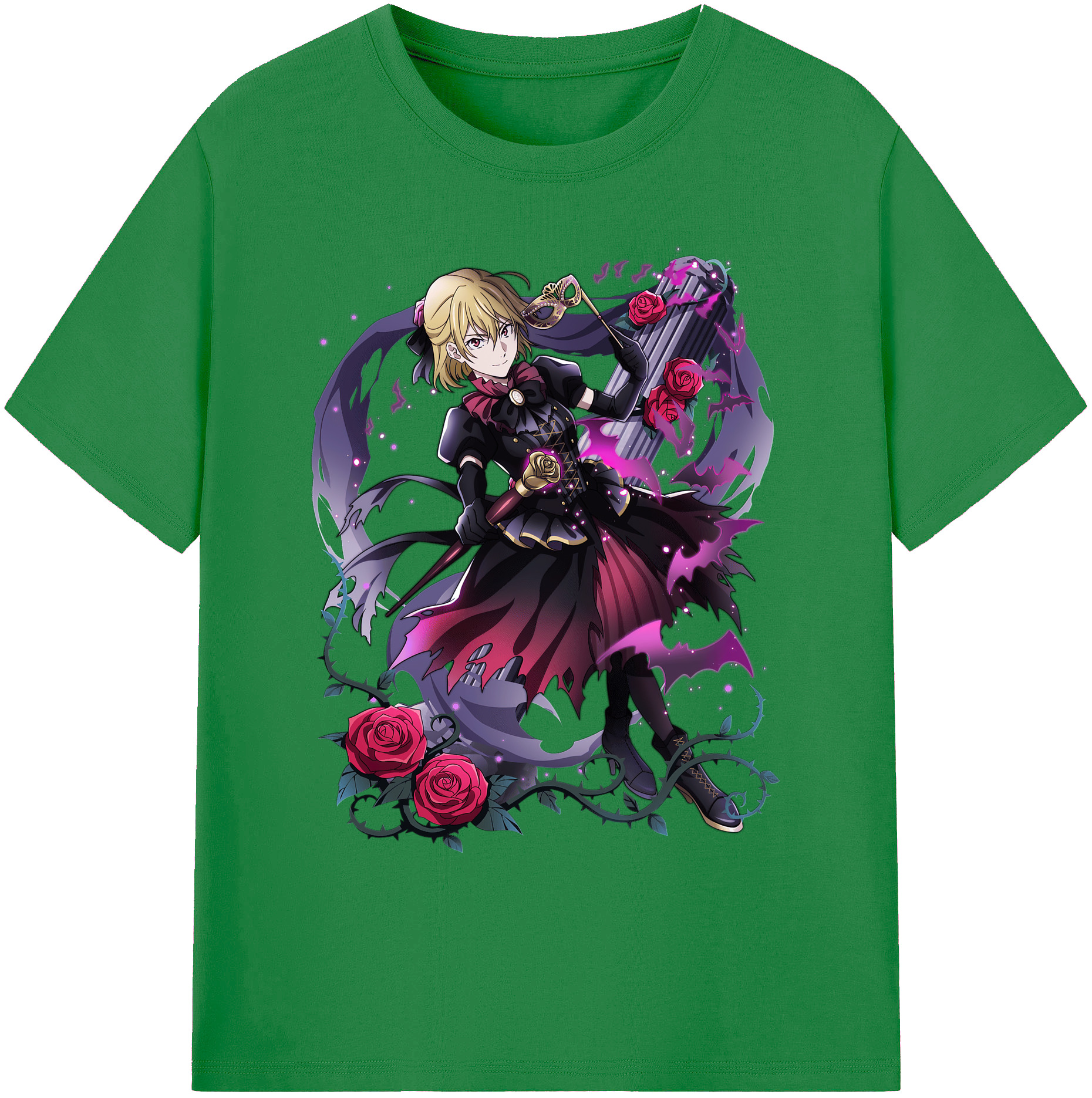 （画像用） 文豪ストレイドッグス Bungo Stray Dogs 綿100％ メンズ半袖Tシャツ｜肌触りやわらか＆通気性