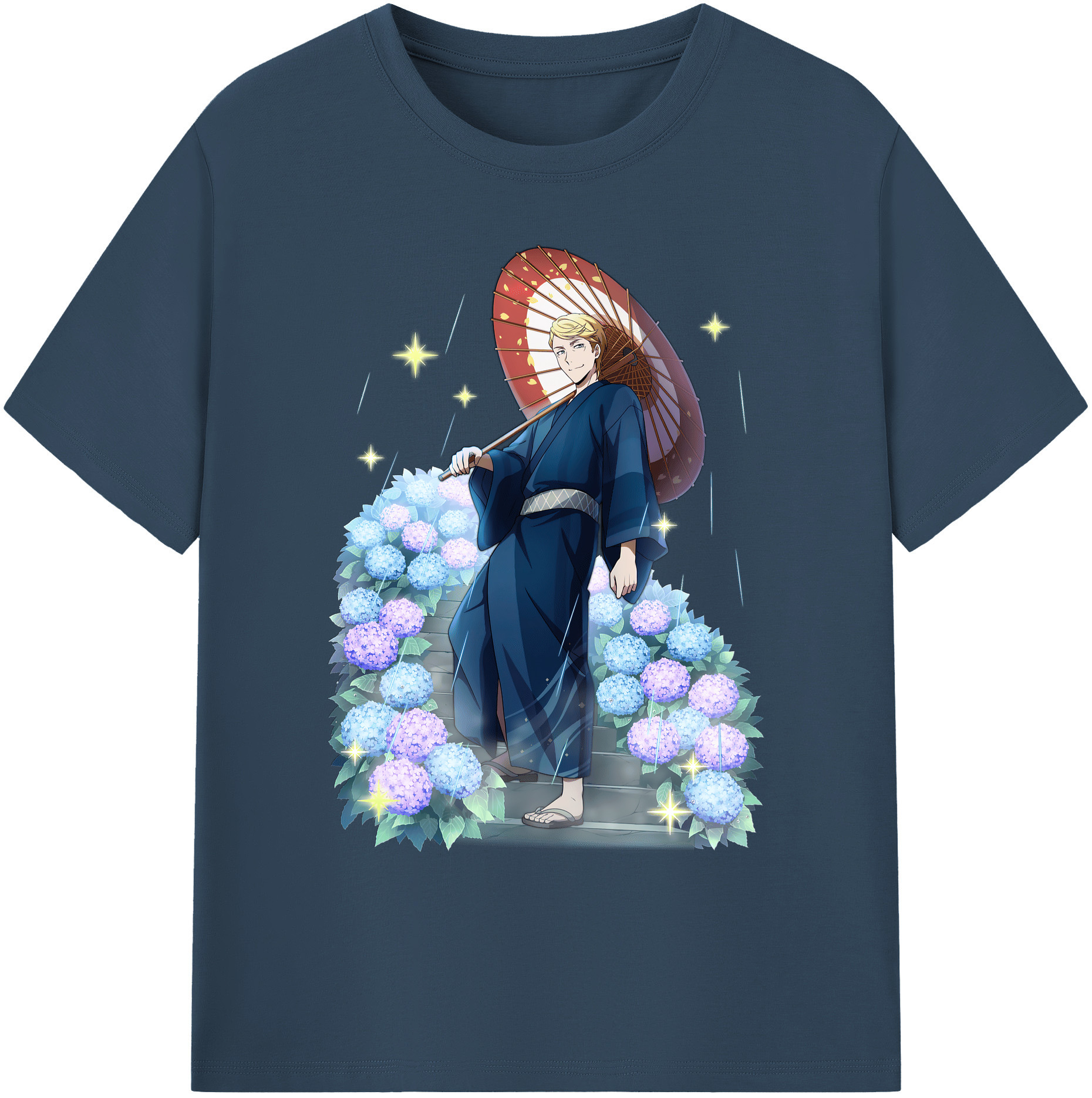 （画像用） 文豪ストレイドッグス Bungo Stray Dogs 綿100％ メンズ半袖Tシャツ｜肌触りやわらか＆通気性