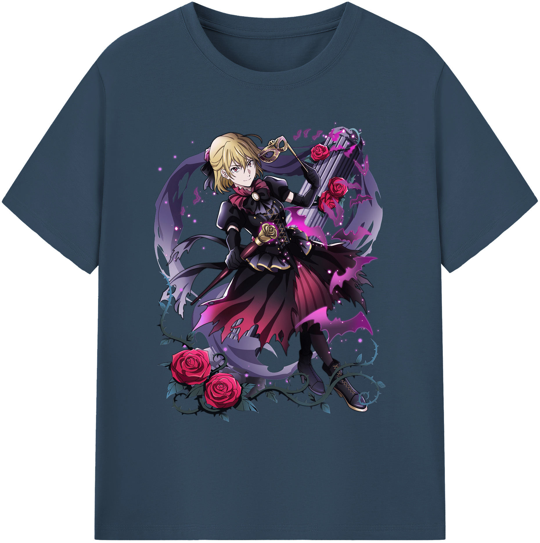 （画像用） 文豪ストレイドッグス Bungo Stray Dogs 綿100％ メンズ半袖Tシャツ｜肌触りやわらか＆通気性