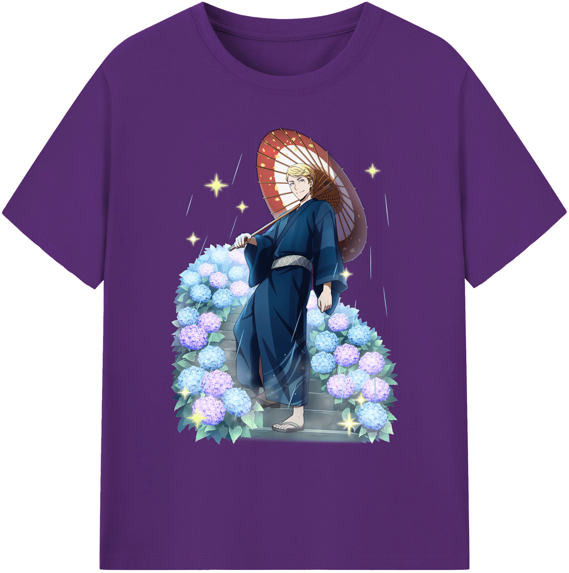 （画像用） 文豪ストレイドッグス Bungo Stray Dogs 綿100％ メンズ半袖Tシャツ｜肌触りやわらか＆通気性