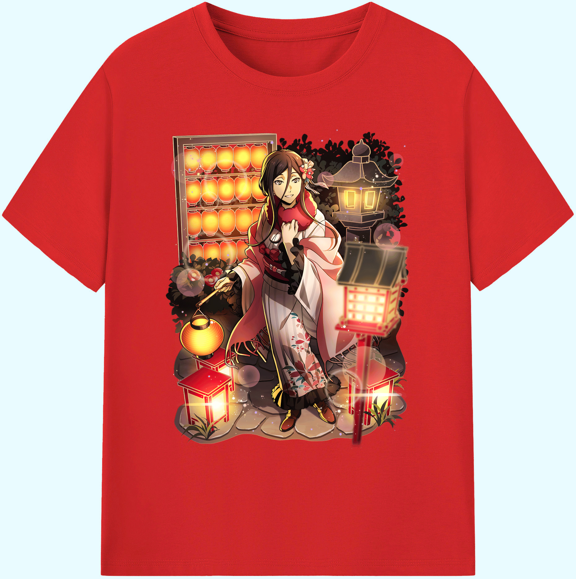 （画像用） 文豪ストレイドッグス Bungo Stray Dogs 綿100％ メンズ半袖Tシャツ｜肌触りやわらか＆通気性