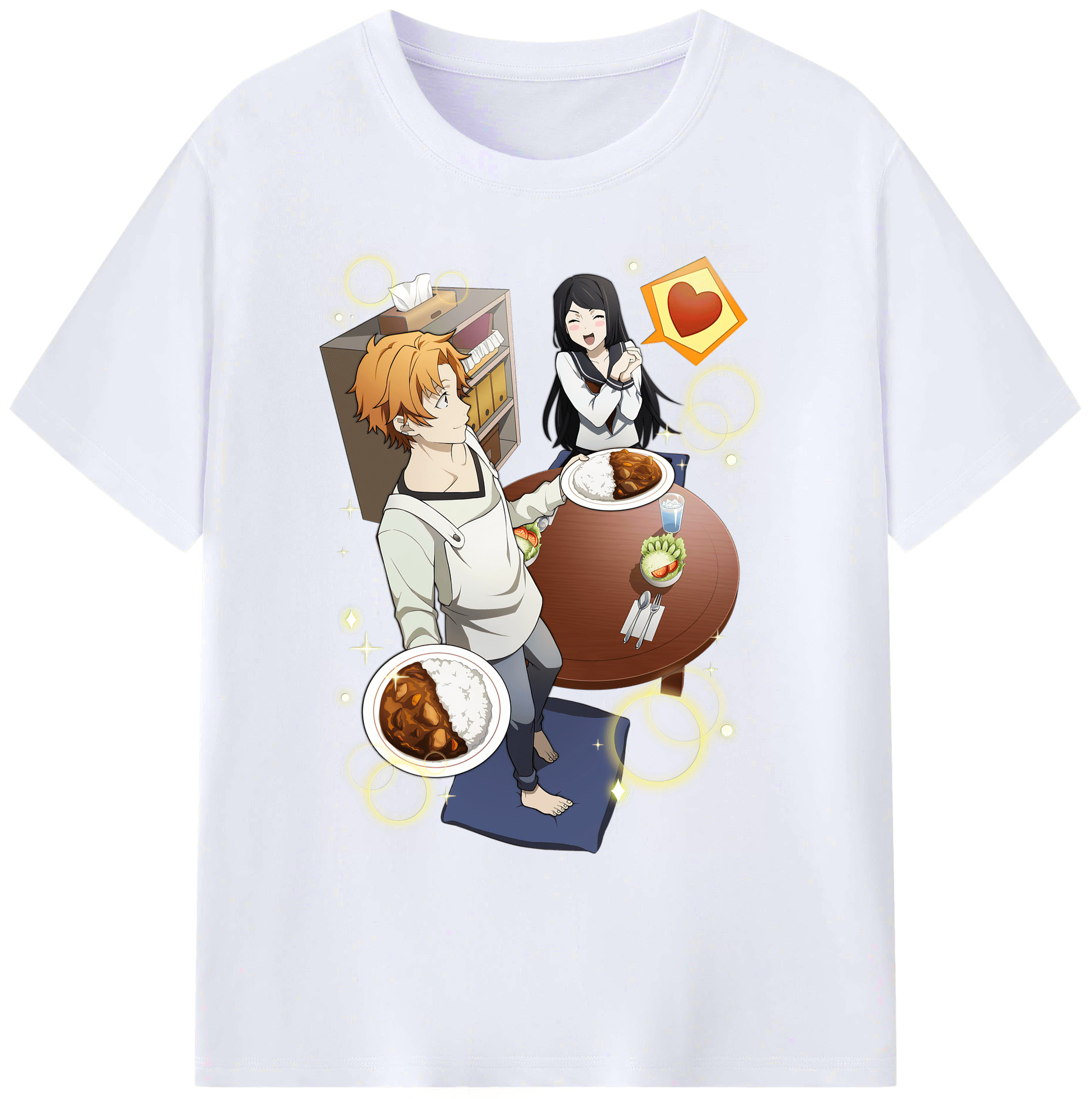 （画像用） 文豪ストレイドッグス Bungo Stray Dogs 綿100％ メンズ半袖Tシャツ｜肌触りやわらか＆通気性