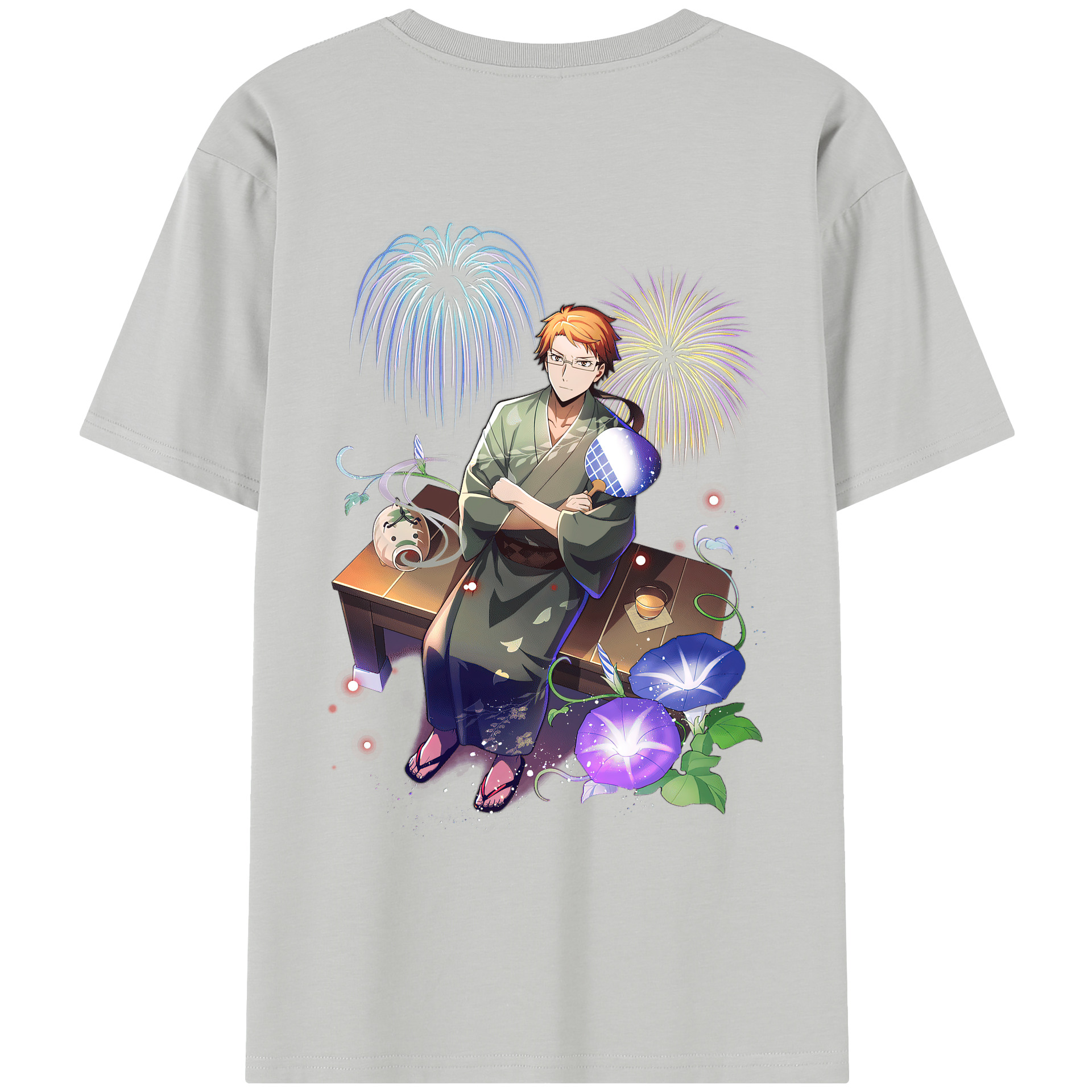 （画像用） 文豪ストレイドッグス Bungo Stray Dogs レディース半袖Tシャツ(バックプリント)