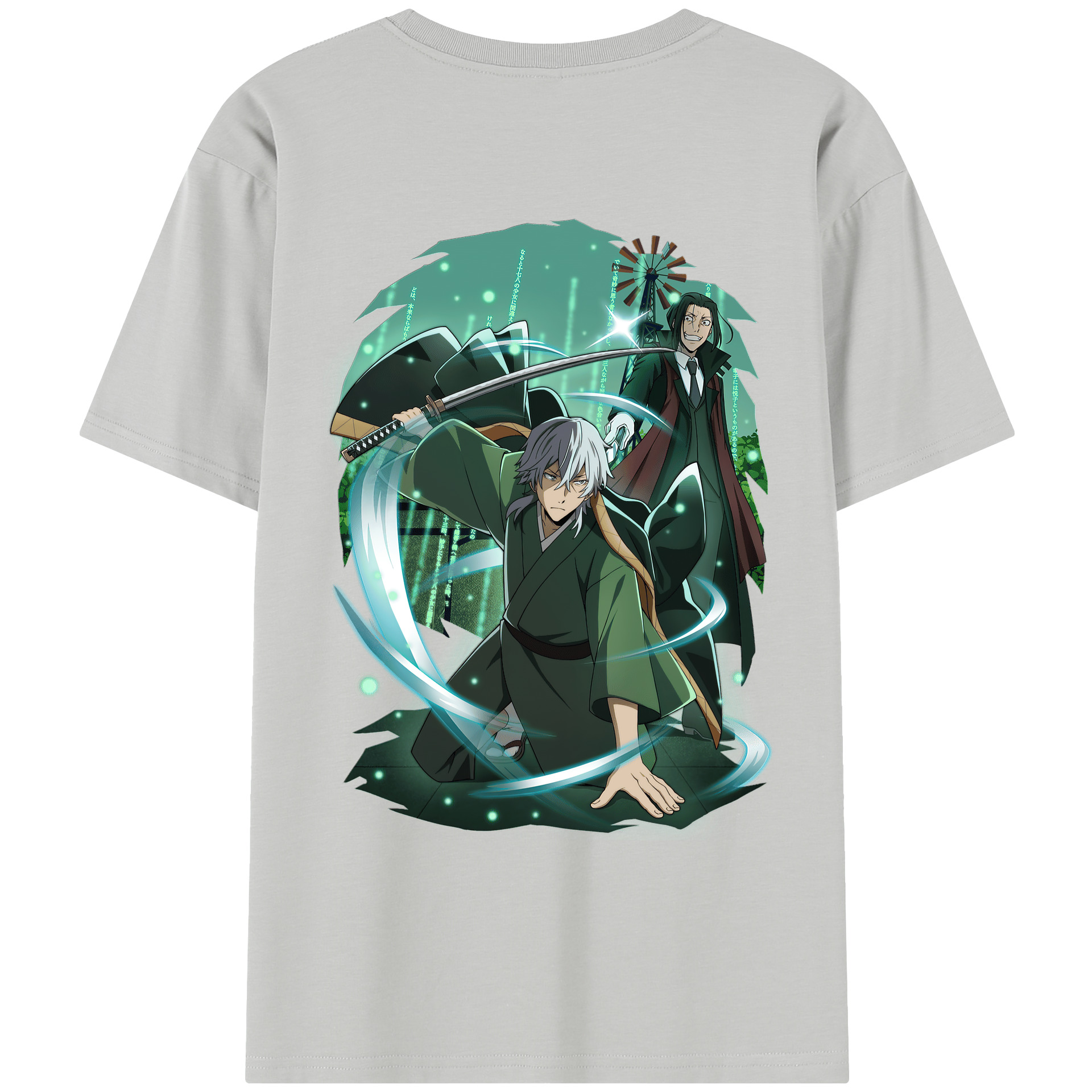 （画像用） 文豪ストレイドッグス Bungo Stray Dogs レディース半袖Tシャツ(バックプリント)