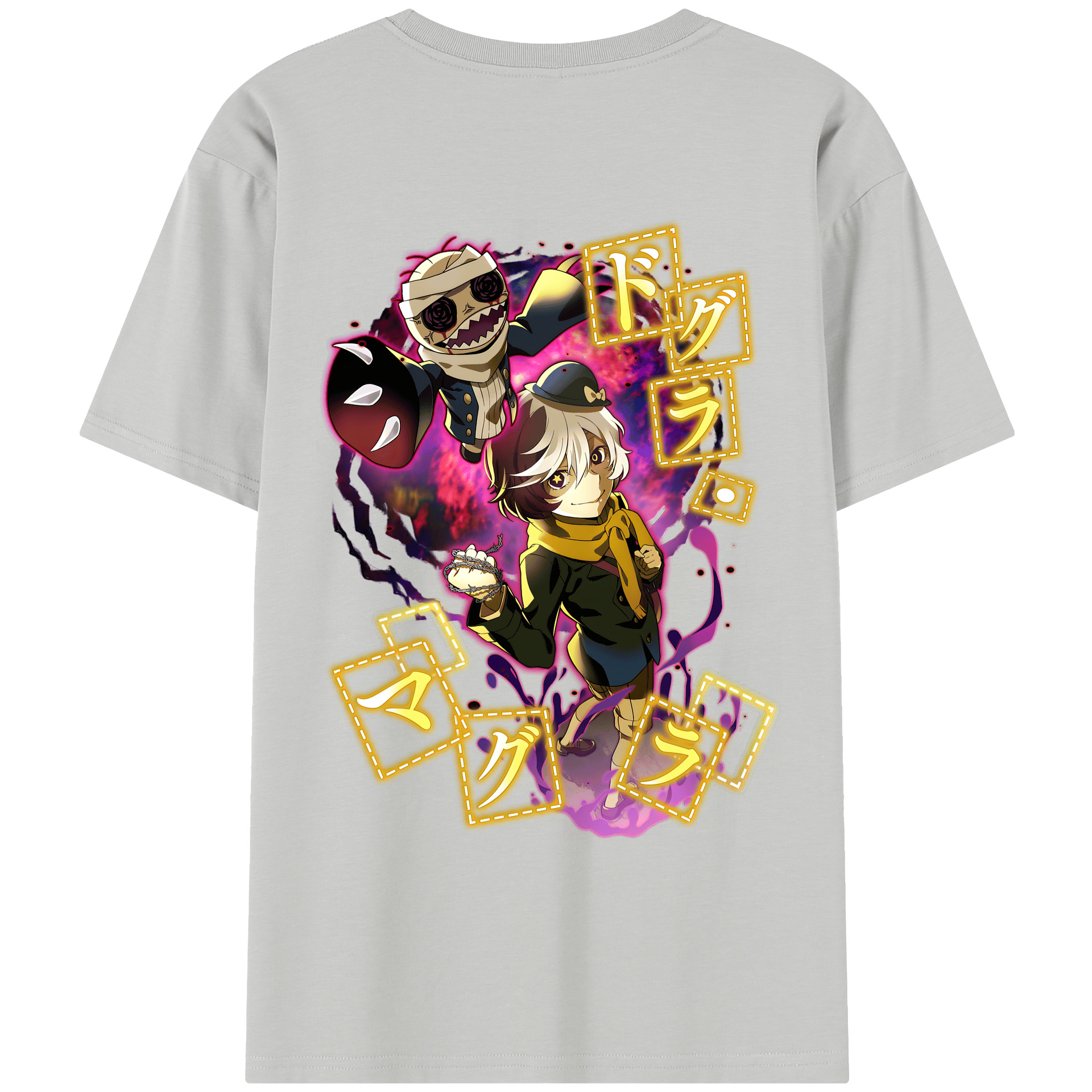 （画像用） 文豪ストレイドッグス Bungo Stray Dogs レディース半袖Tシャツ(バックプリント)