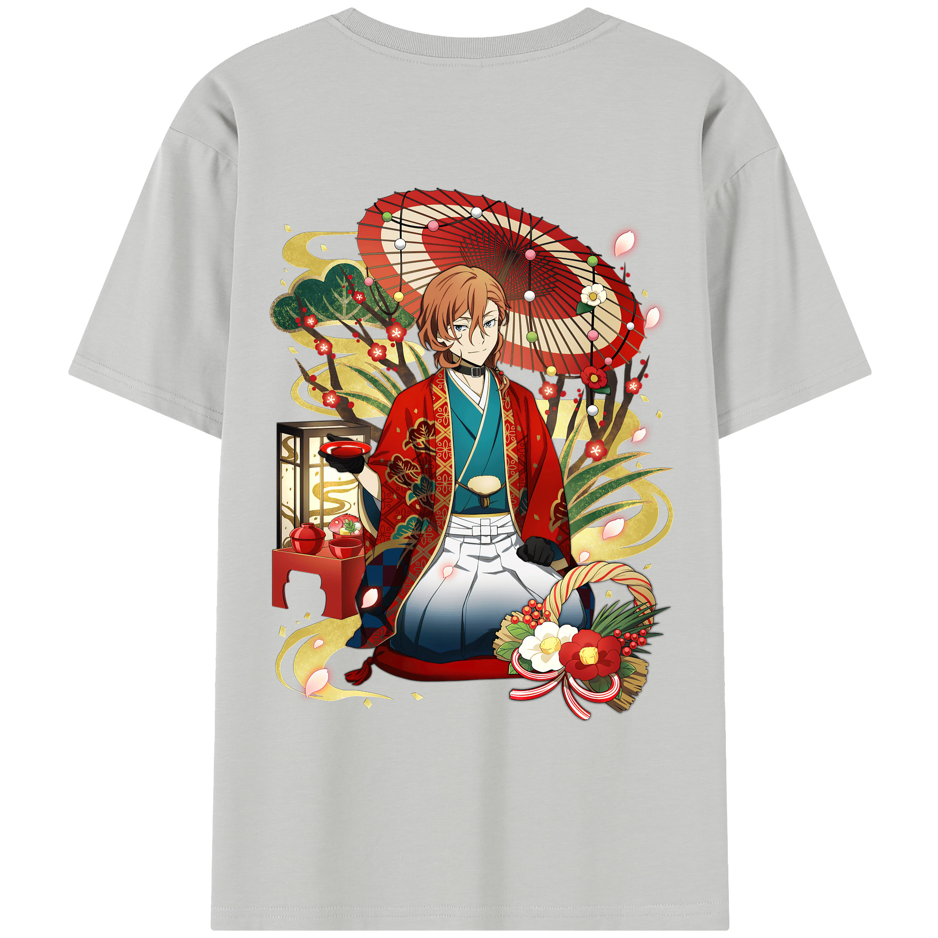 （画像用） 文豪ストレイドッグス Bungo Stray Dogs レディース半袖Tシャツ(バックプリント)