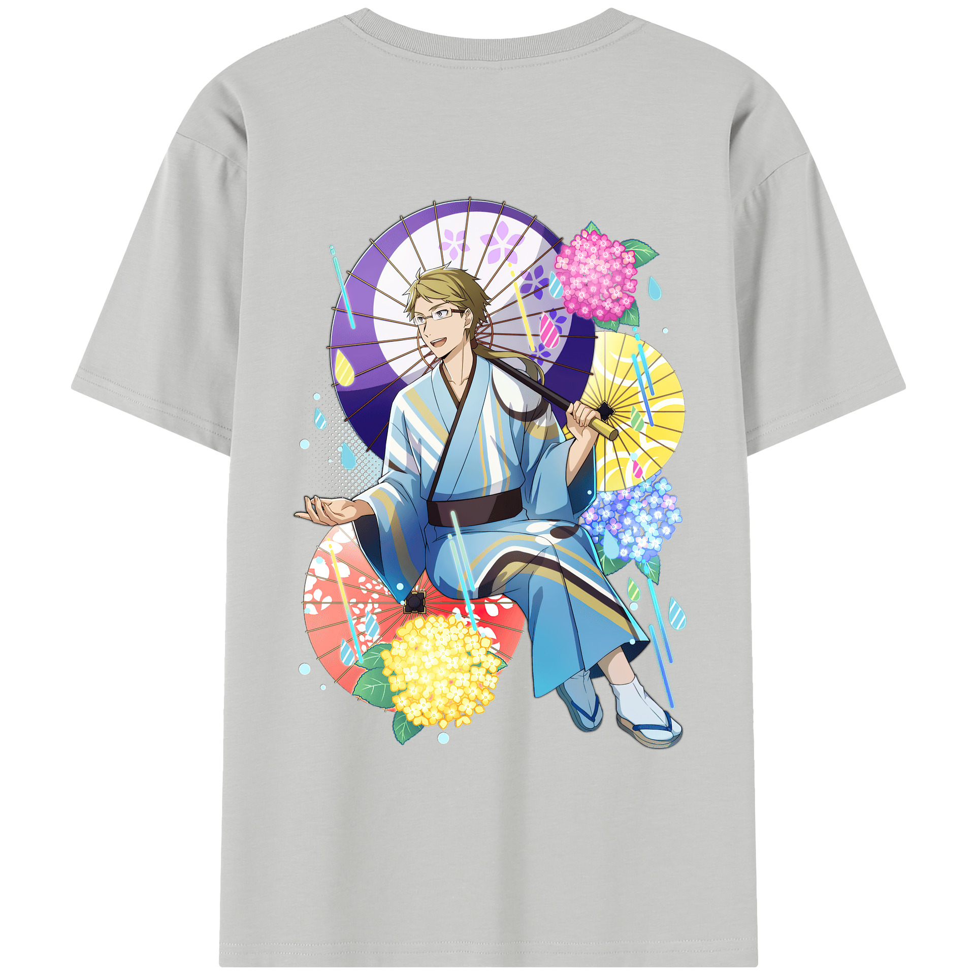 （画像用） 文豪ストレイドッグス Bungo Stray Dogs レディース半袖Tシャツ(バックプリント)