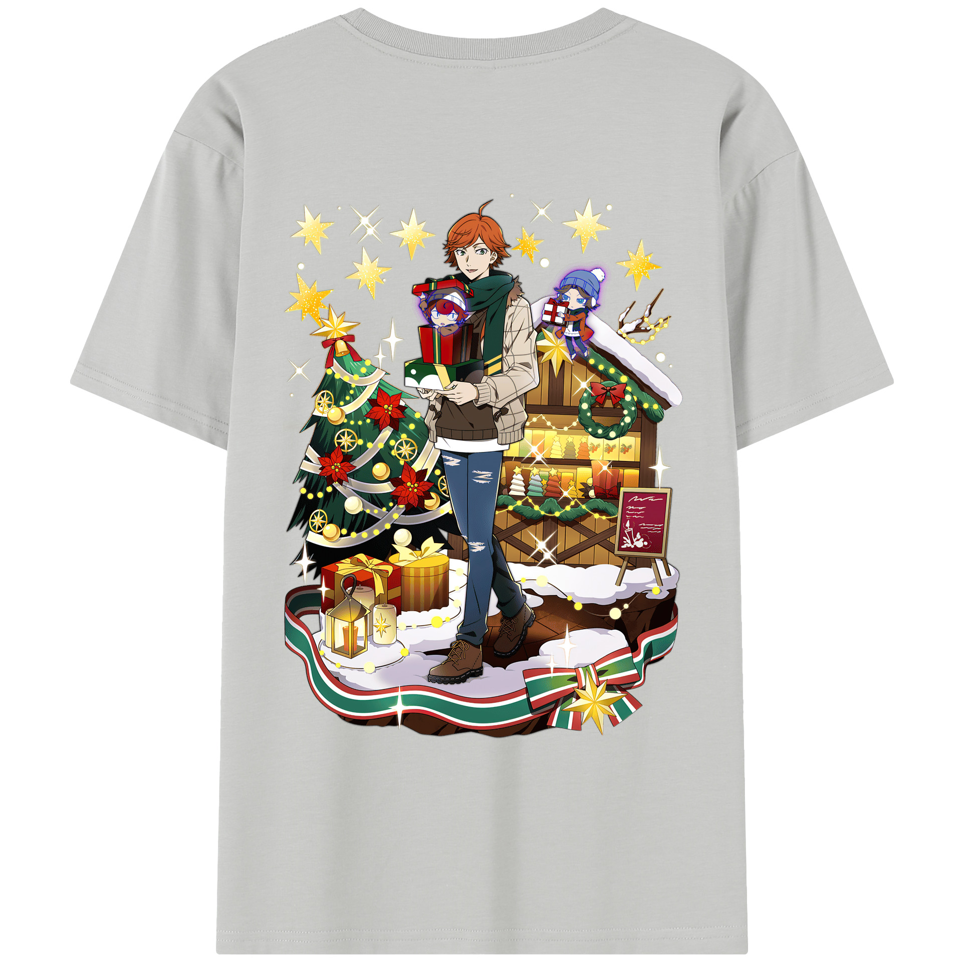 （画像用） 文豪ストレイドッグス Bungo Stray Dogs レディース半袖Tシャツ(バックプリント)