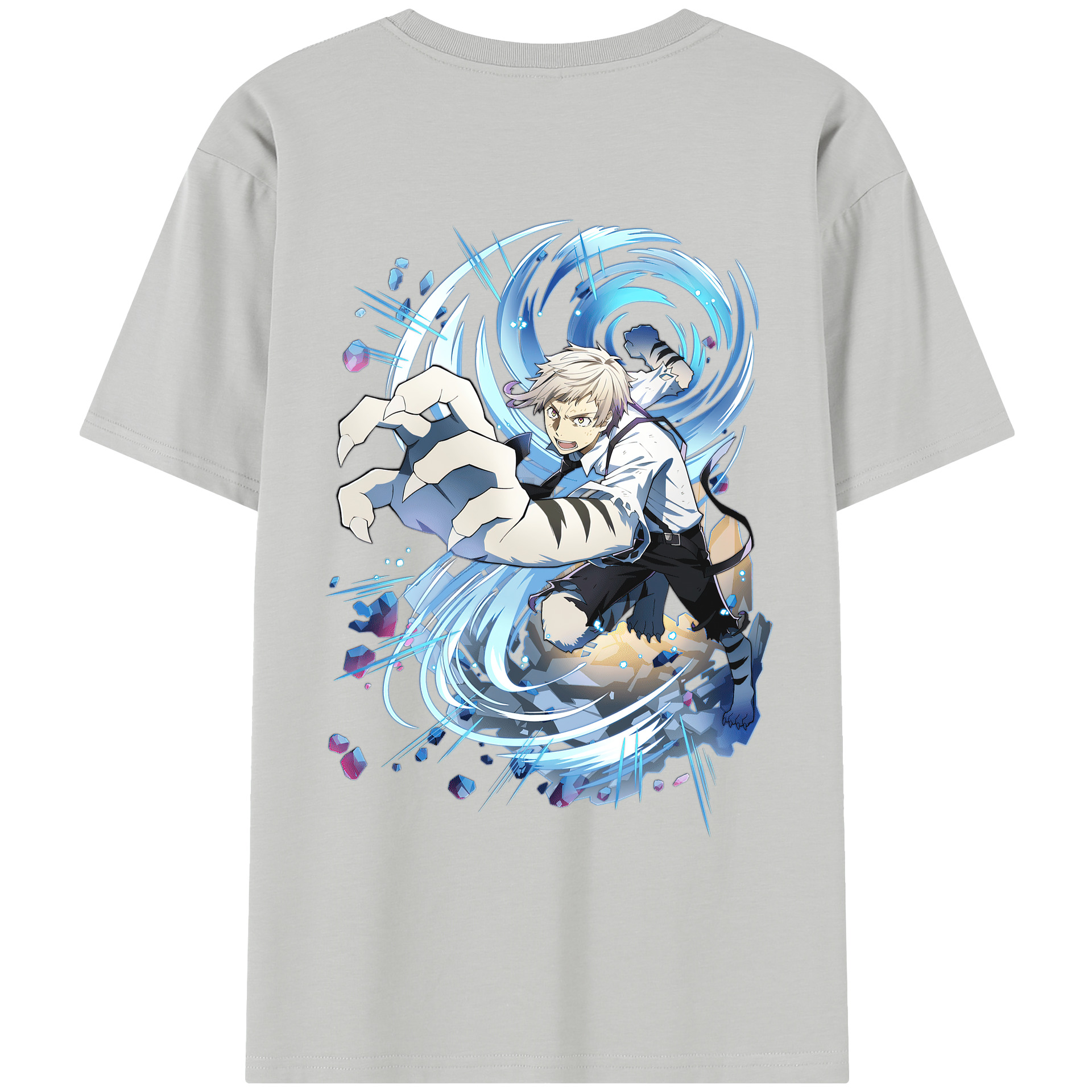 （画像用） 文豪ストレイドッグス Bungo Stray Dogs レディース半袖Tシャツ(バックプリント)
