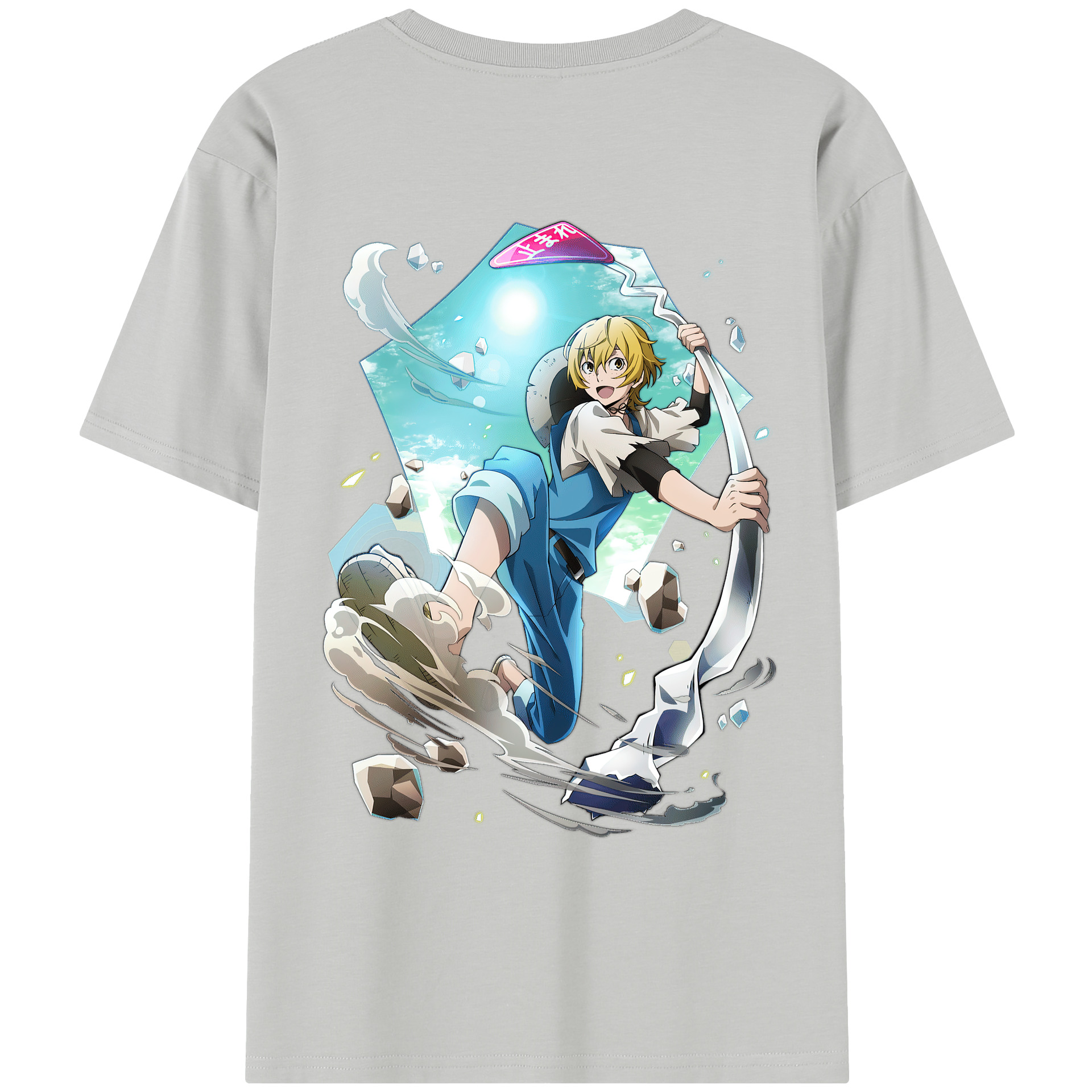 （画像用） 文豪ストレイドッグス Bungo Stray Dogs レディース半袖Tシャツ(バックプリント)