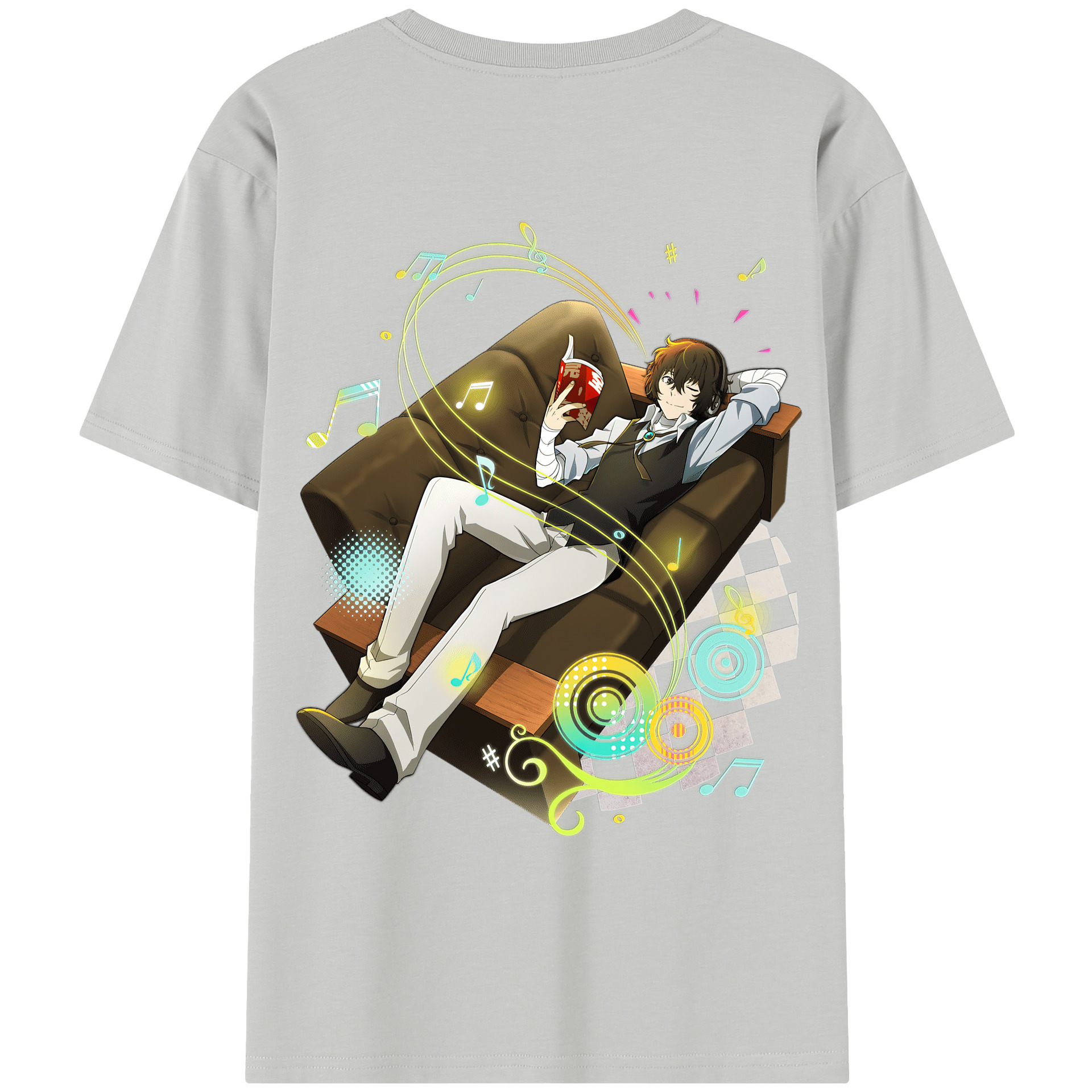 （画像用） 文豪ストレイドッグス Bungo Stray Dogs レディース半袖Tシャツ(バックプリント)
