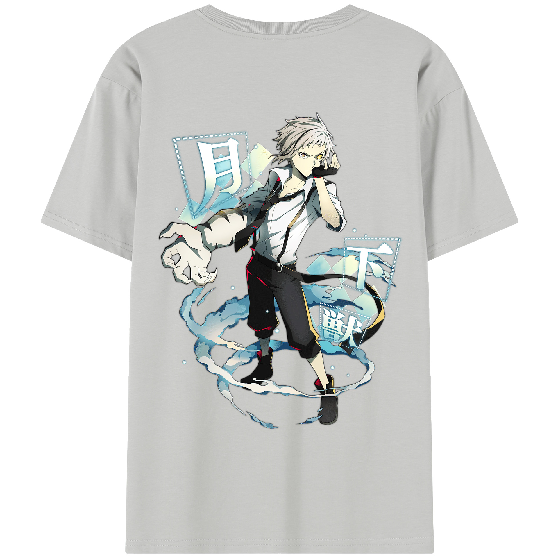 （画像用） 文豪ストレイドッグス Bungo Stray Dogs レディース半袖Tシャツ(バックプリント)