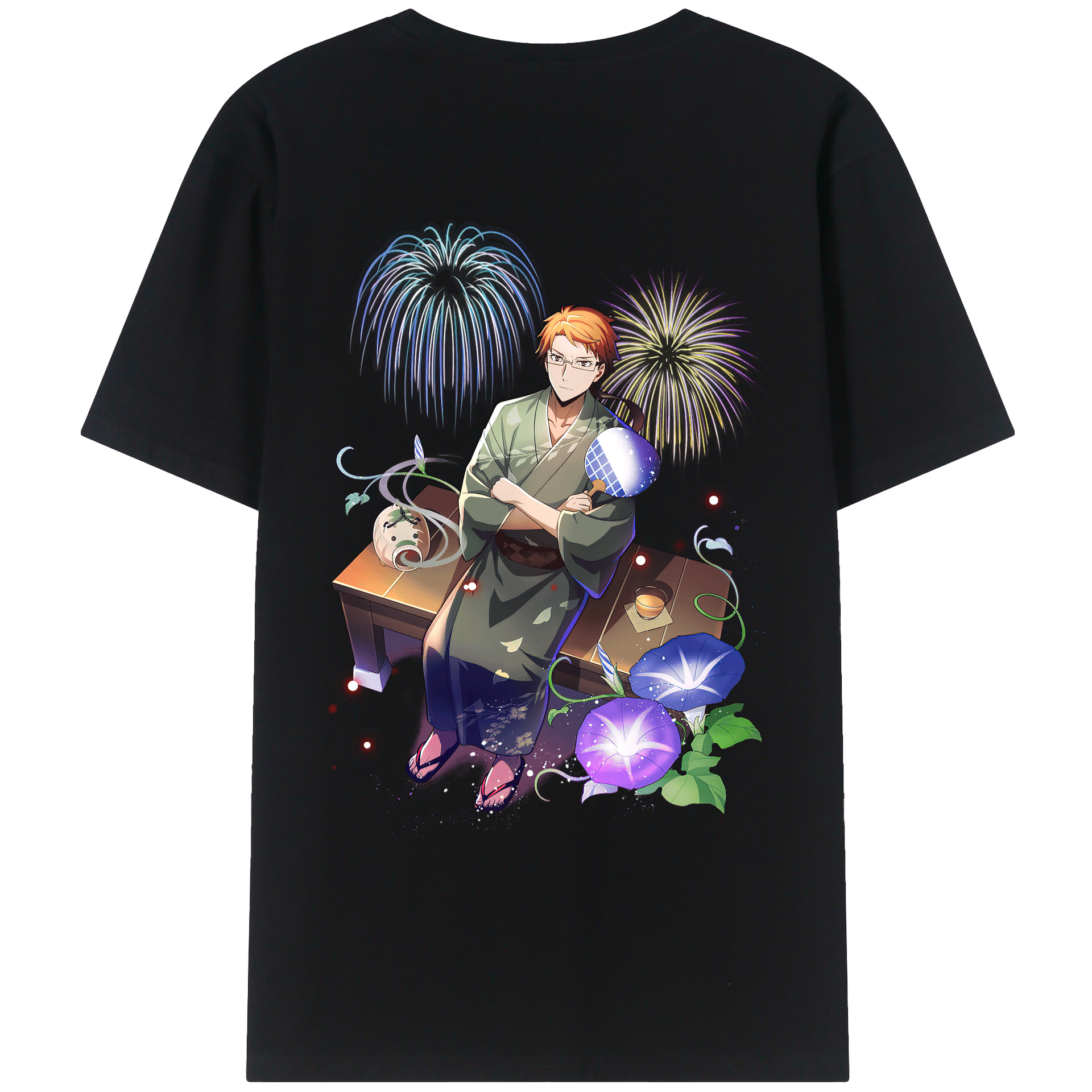 （画像用） 文豪ストレイドッグス Bungo Stray Dogs レディース半袖Tシャツ(バックプリント)