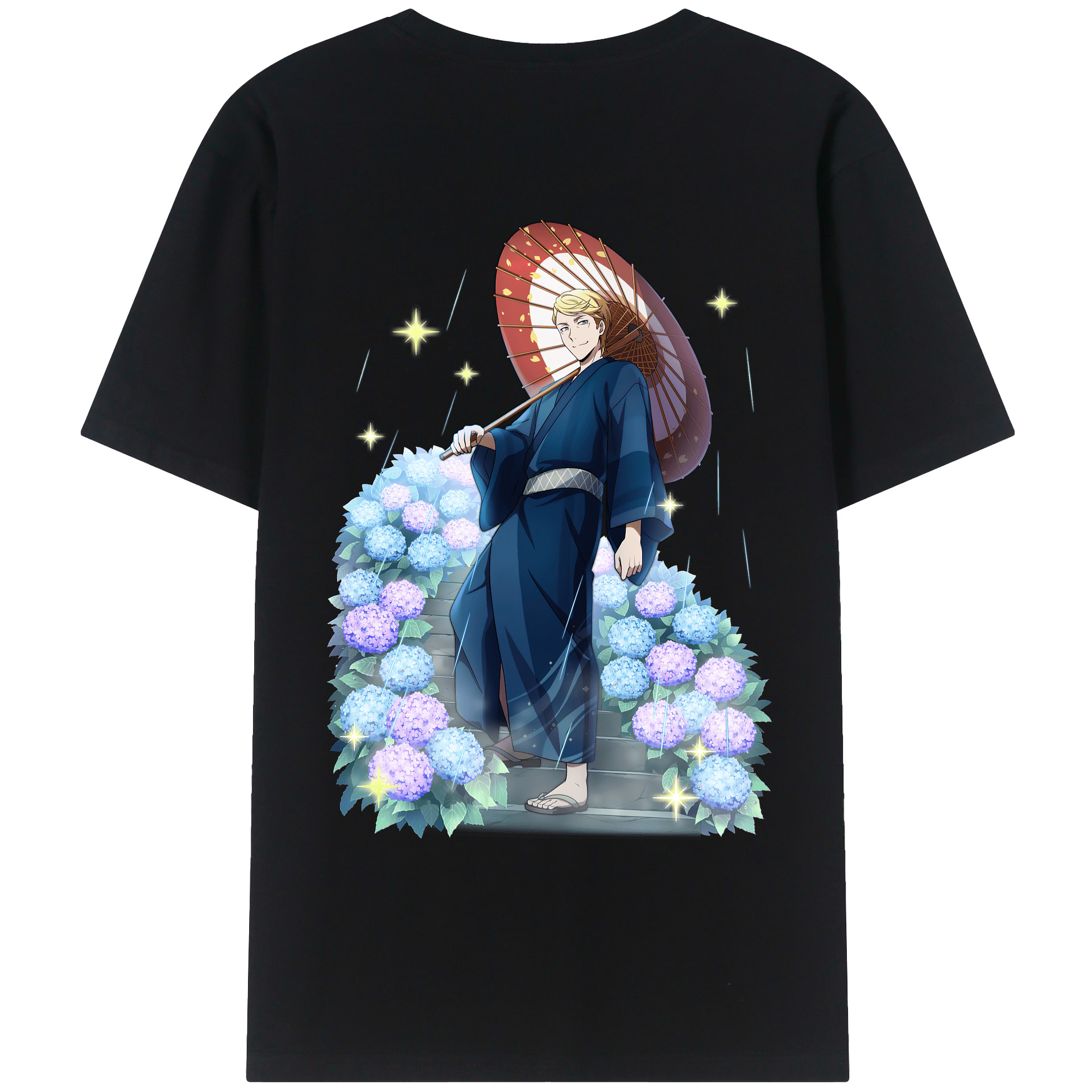 （画像用） 文豪ストレイドッグス Bungo Stray Dogs レディース半袖Tシャツ(バックプリント)