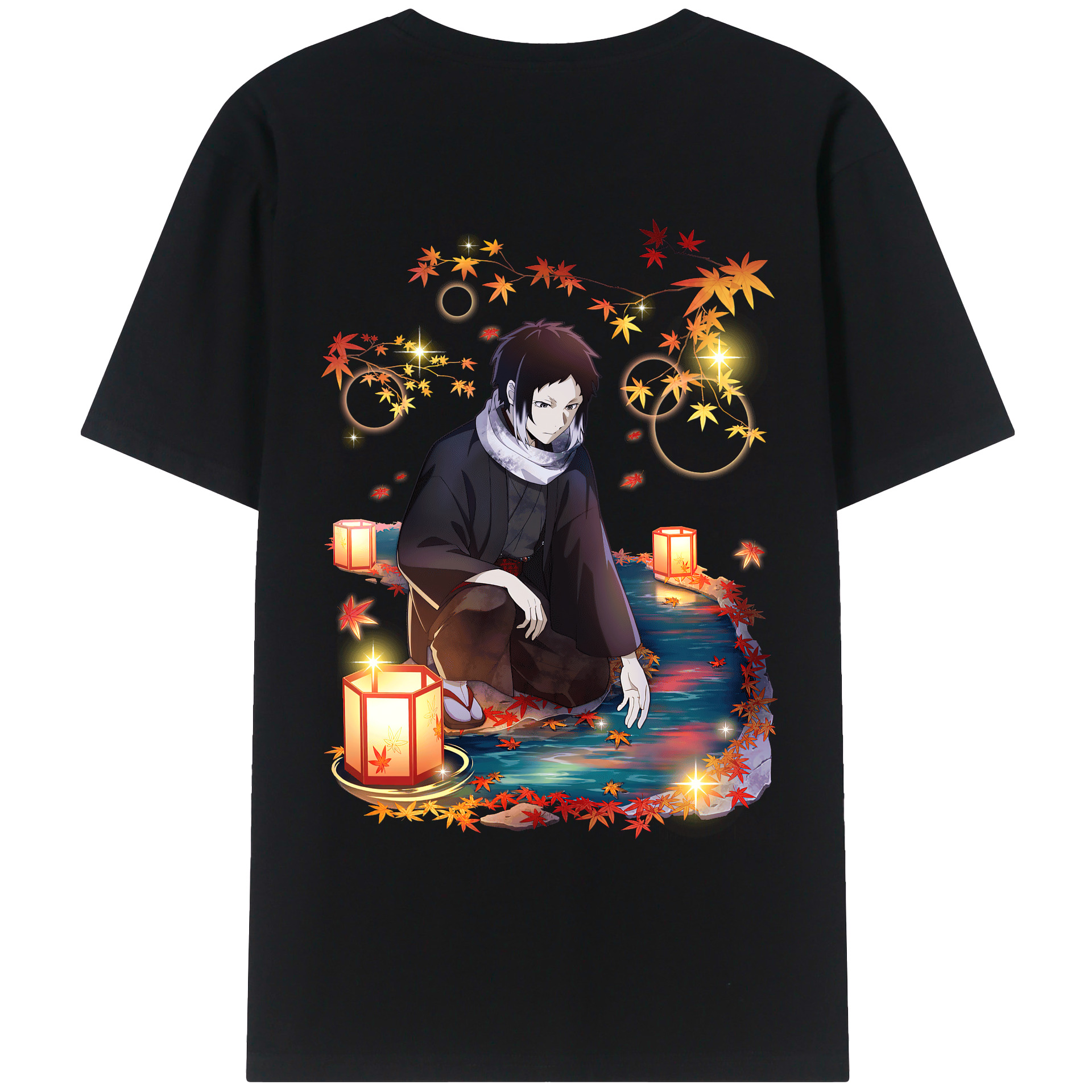 （画像用） 文豪ストレイドッグス Bungo Stray Dogs レディース半袖Tシャツ(バックプリント)