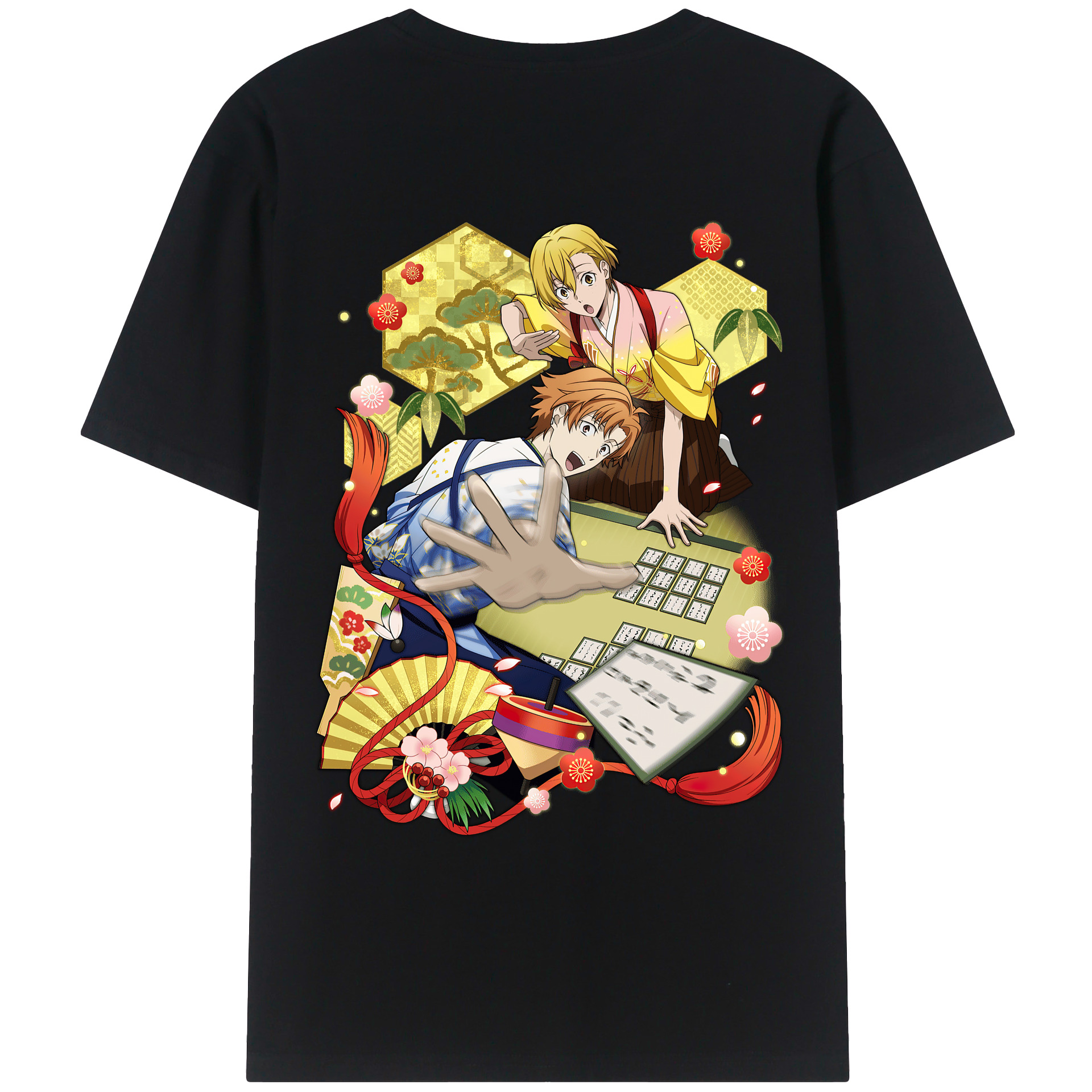 （画像用） 文豪ストレイドッグス Bungo Stray Dogs レディース半袖Tシャツ(バックプリント)